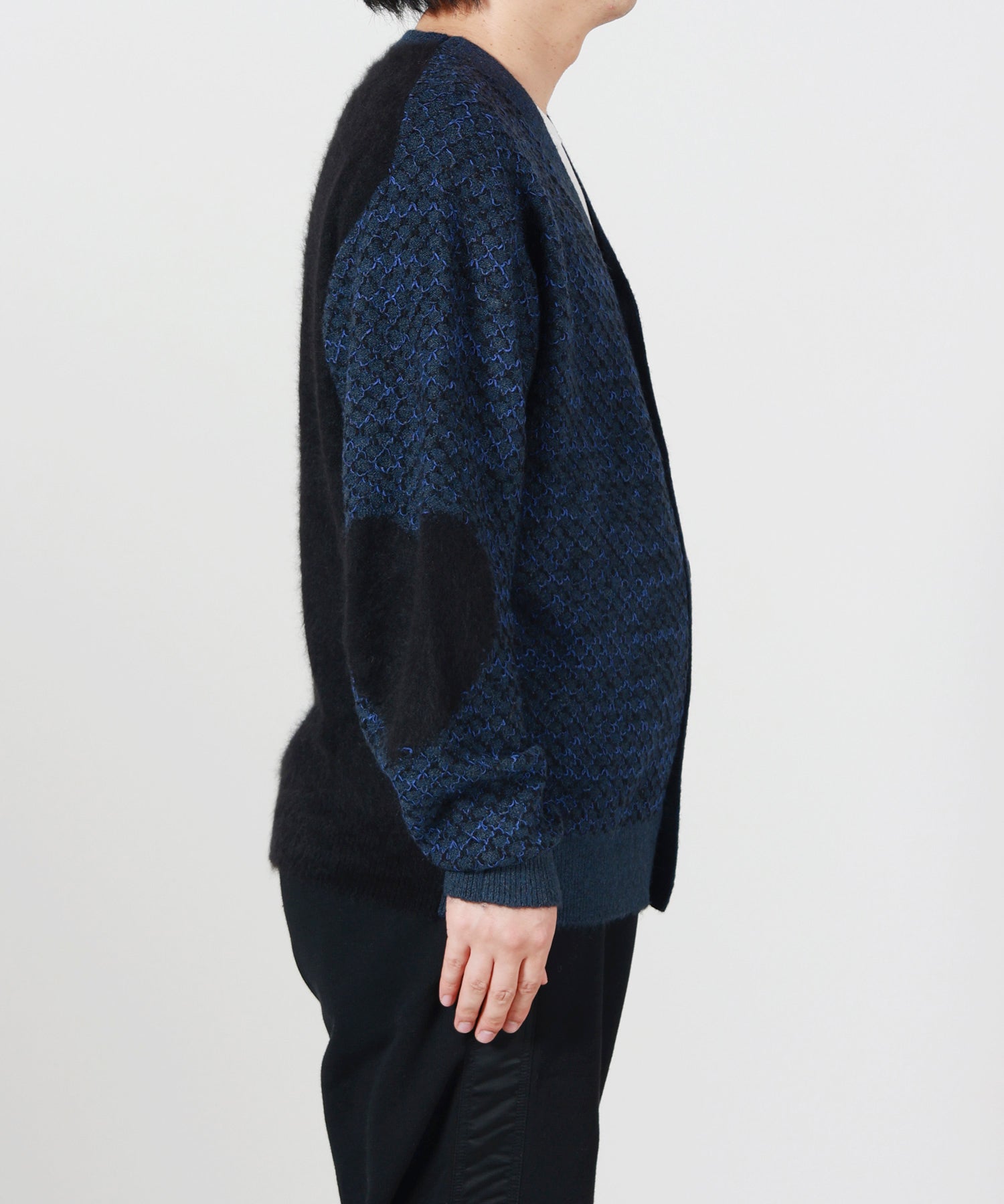 TOGA VIRILIS(トーガ ビリリース)】 HEART KNIT CARDIGAN｜PARIGOT