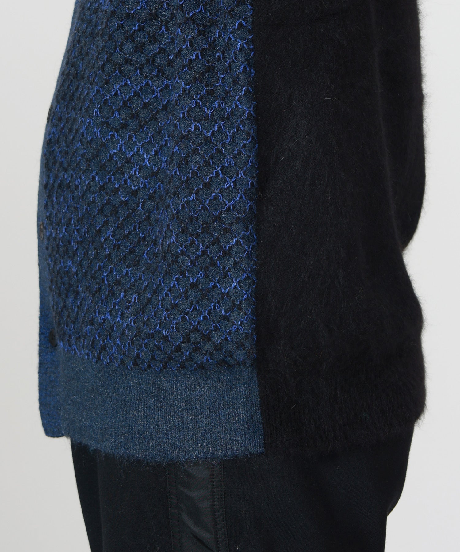 TOGA VIRILIS(トーガ ビリリース)】 HEART KNIT CARDIGAN｜PARIGOT