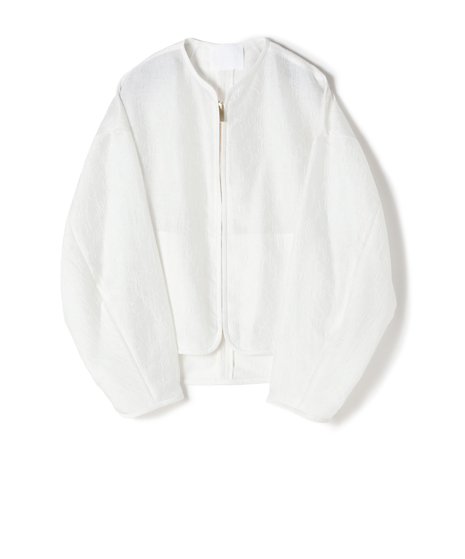 Mame Kurogouchi(マメ クロゴウチ)】 Arabesque Jacquard Short Jacket