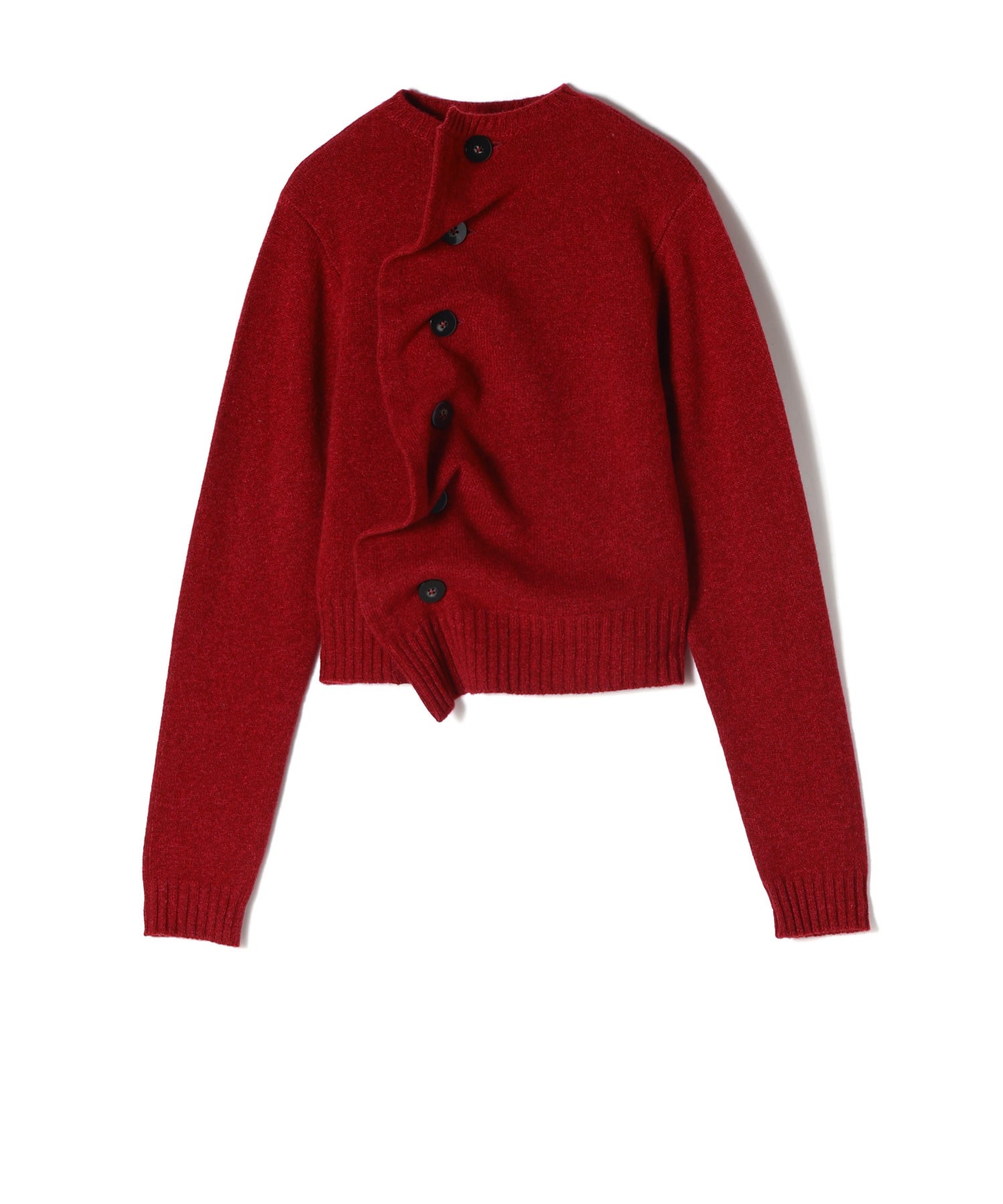 COMME des GARCONS 麻100% ニット レッド archive COMME des GARCONS