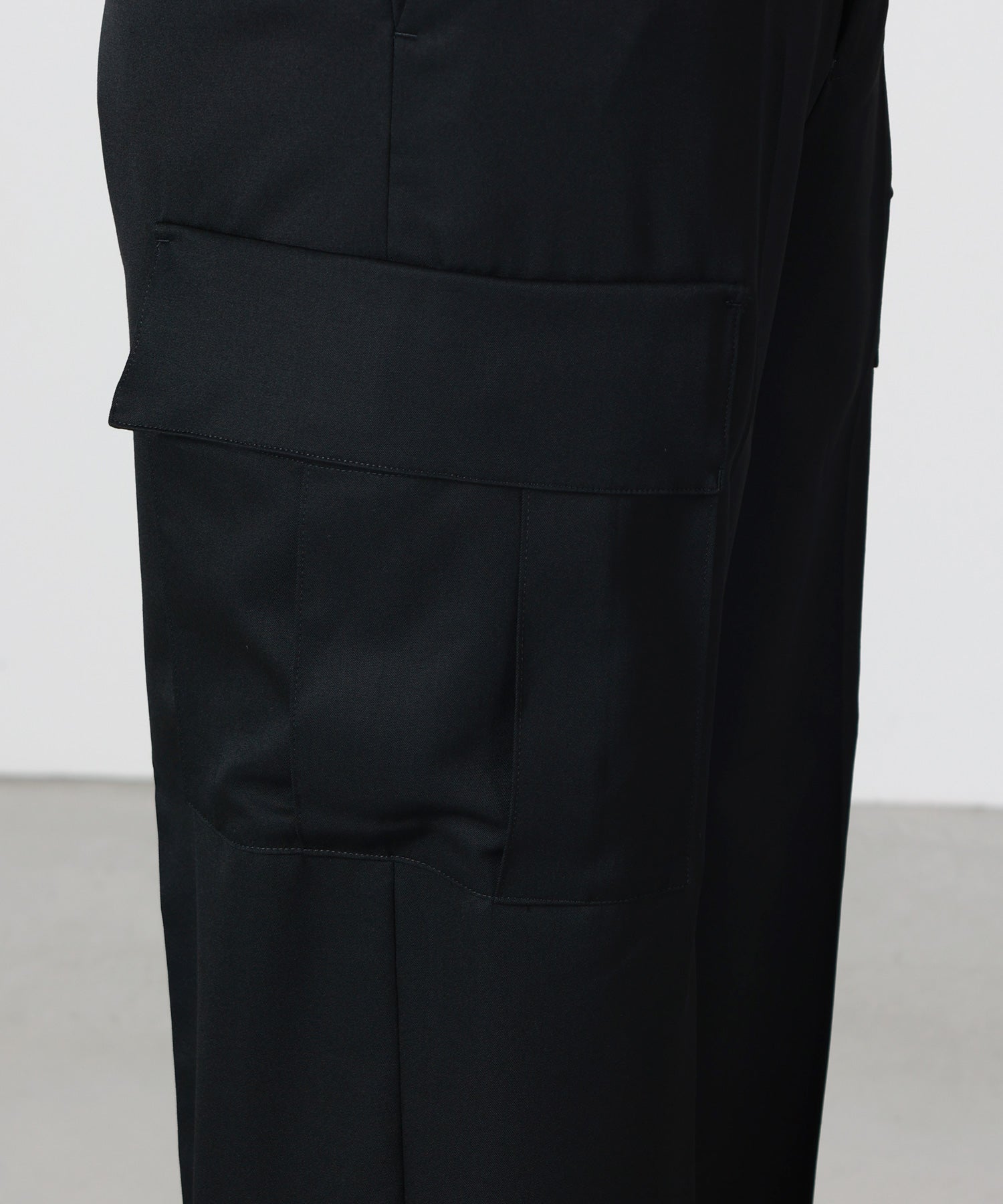 MARKAWARE(マーカウェア)】 Organic Wool 2/80 Gabardine Flat Front