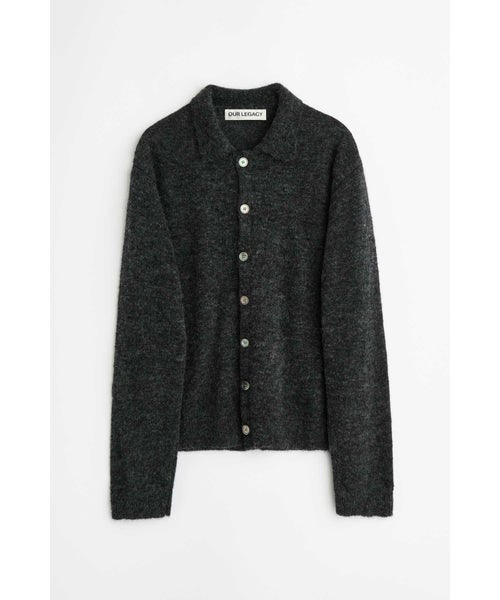CHARCOAL MELANGE FUZZY ALPACA