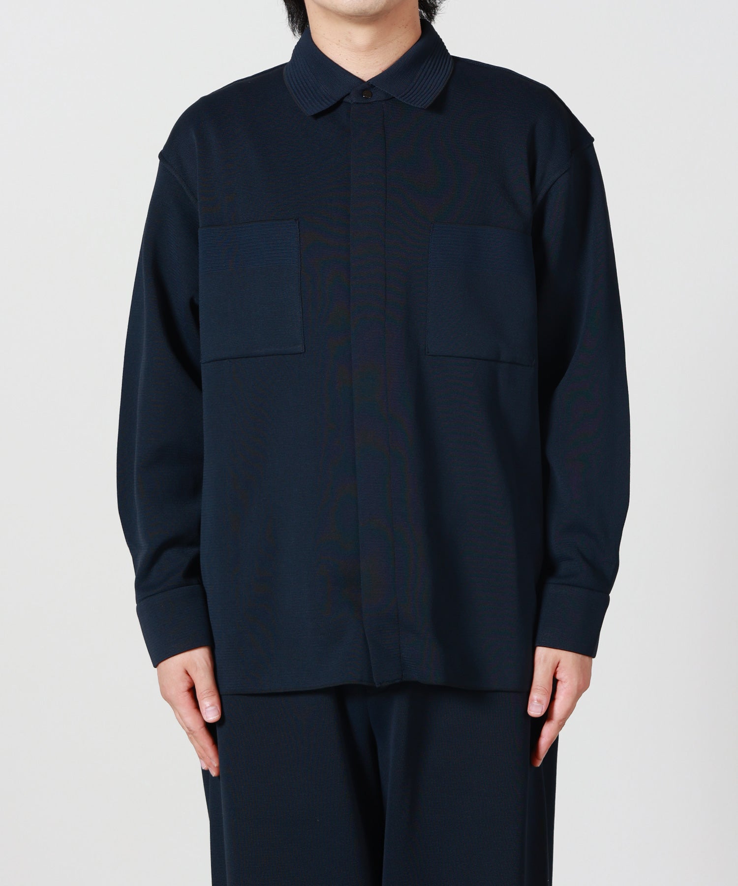 CFCL(シーエフシーエル)】 SOFT MILAN COVERED PLACKET SHIRT｜PARIGOT