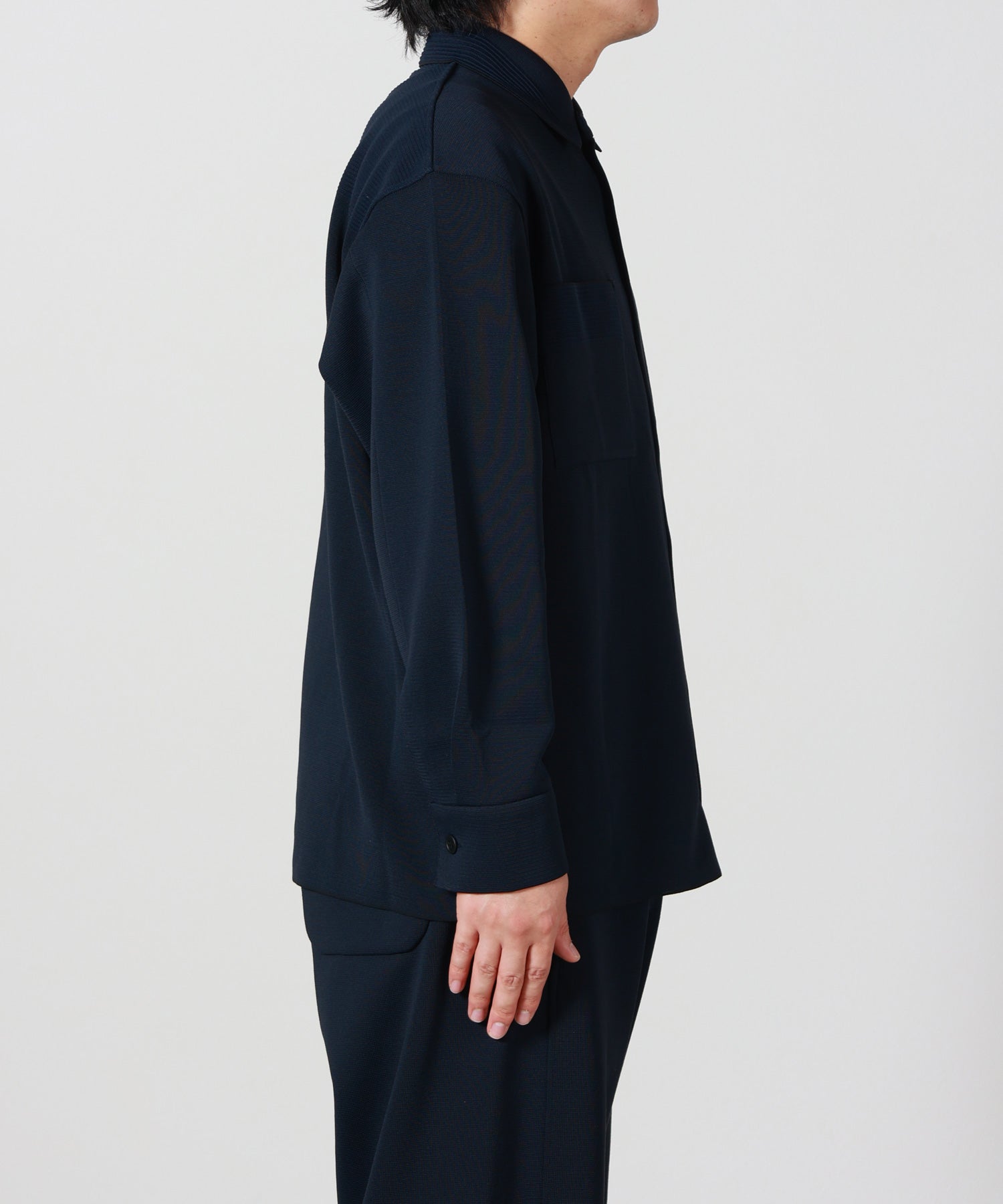 CFCL(シーエフシーエル)】 SOFT MILAN COVERED PLACKET SHIRT｜PARIGOT
