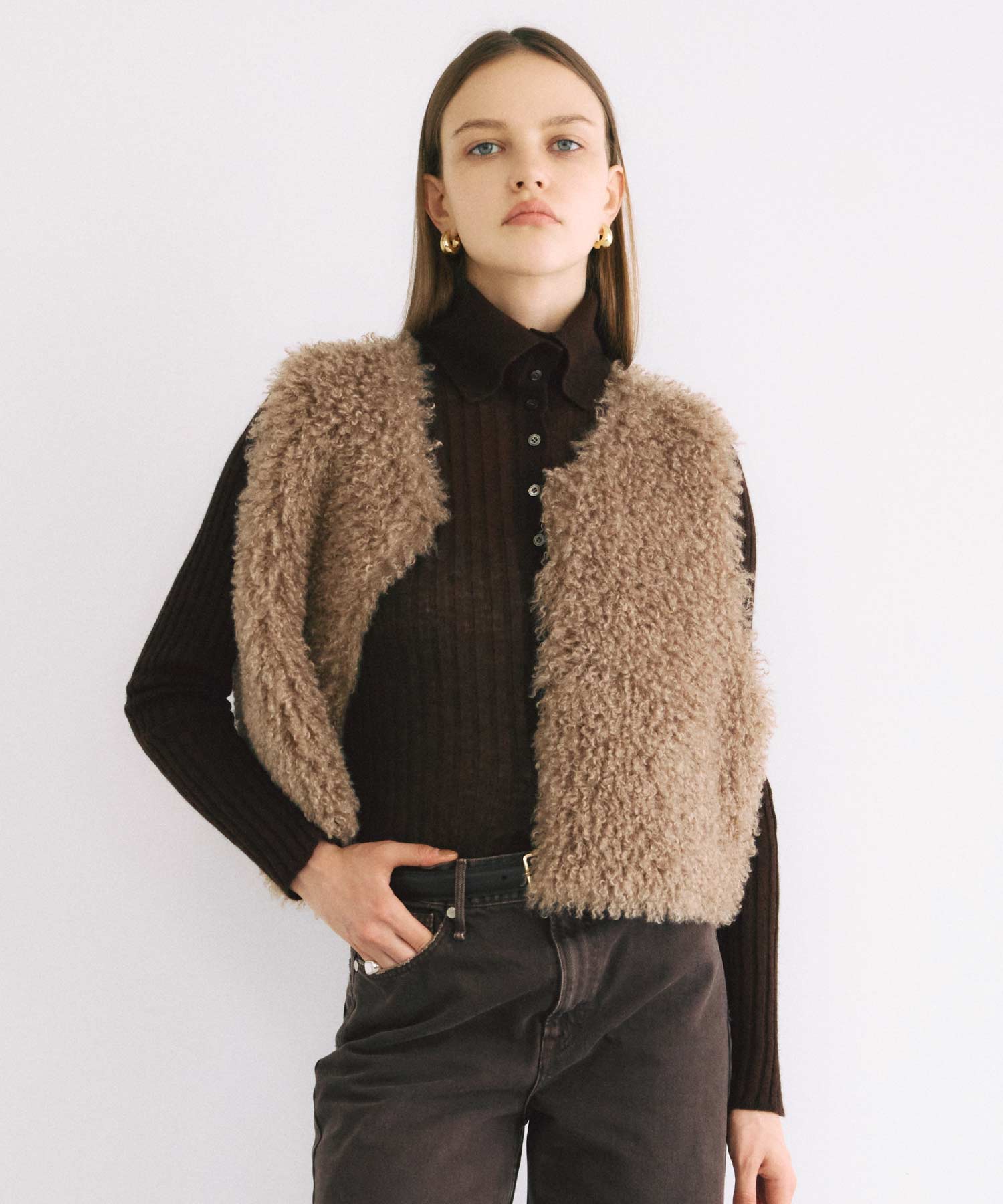 PHOTOCOPIEU(フォトコピュー)】 HIGH NECK CARDIGAN｜PARIGOT ONLINE