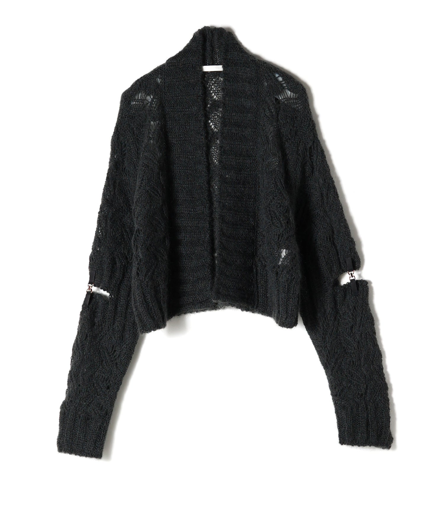 PHOTOCOPIEU(フォトコピュー)】 MOHAIR CROCHET CARDIGAN｜PARIGOT