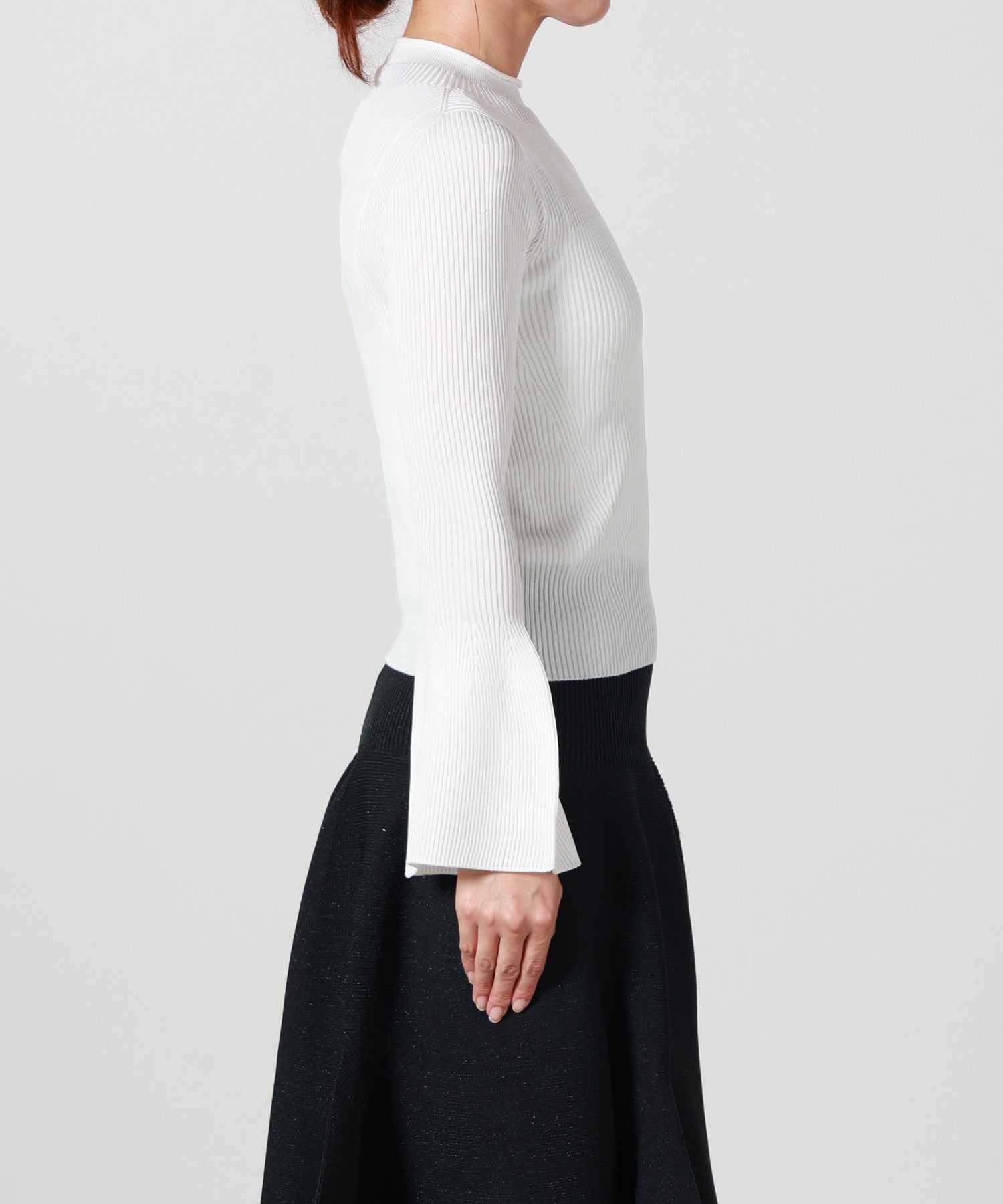 CFCL(シーエフシーエル)】 SOFT PORTRAIT GLITTER LONG BELL SLEEVE