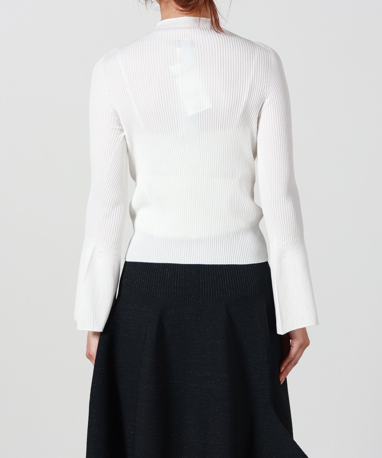 CFCL(シーエフシーエル)】 SOFT PORTRAIT GLITTER LONG BELL SLEEVE