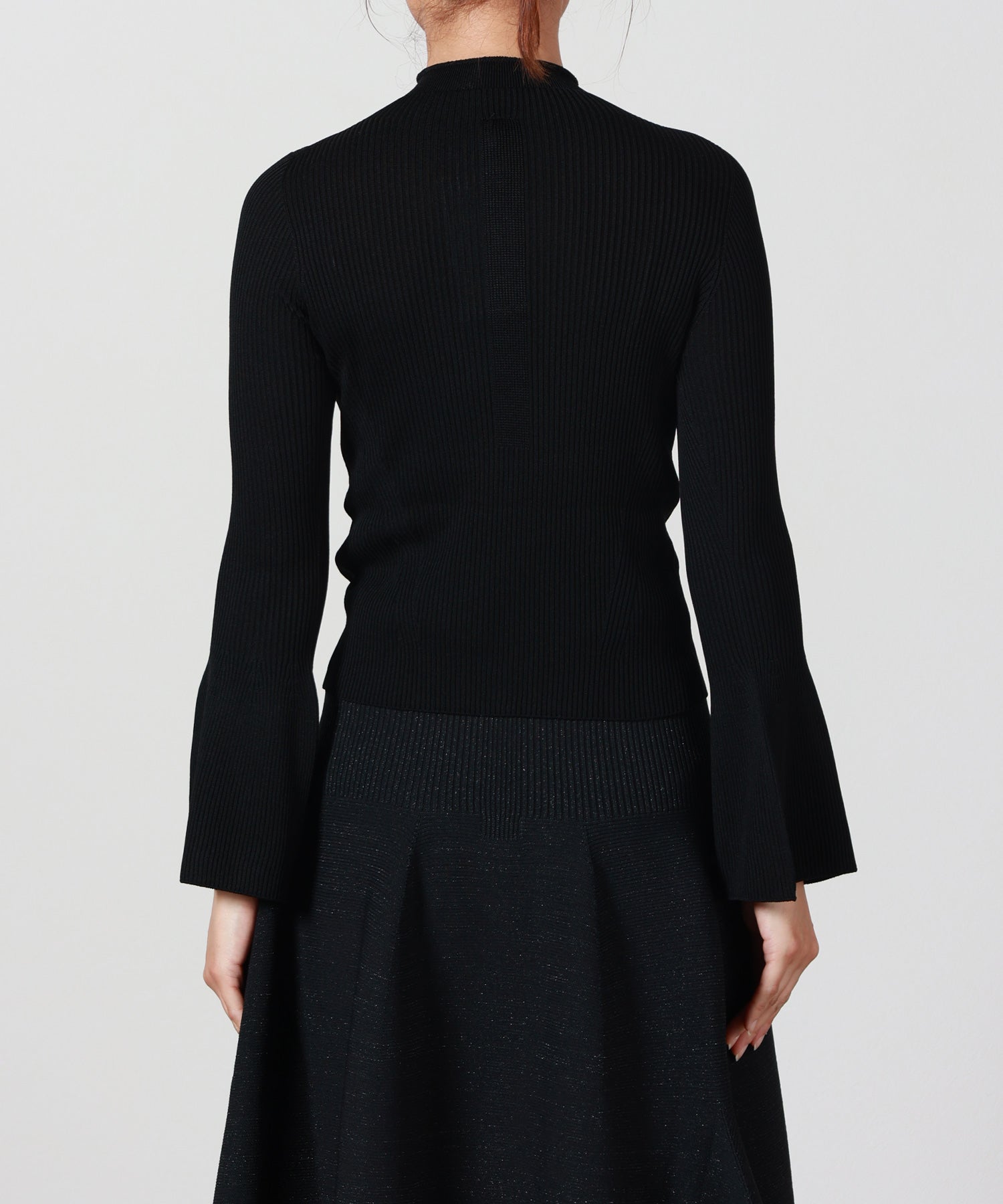 CFCL(シーエフシーエル)】 SOFT PORTRAIT GLITTER LONG BELL SLEEVE