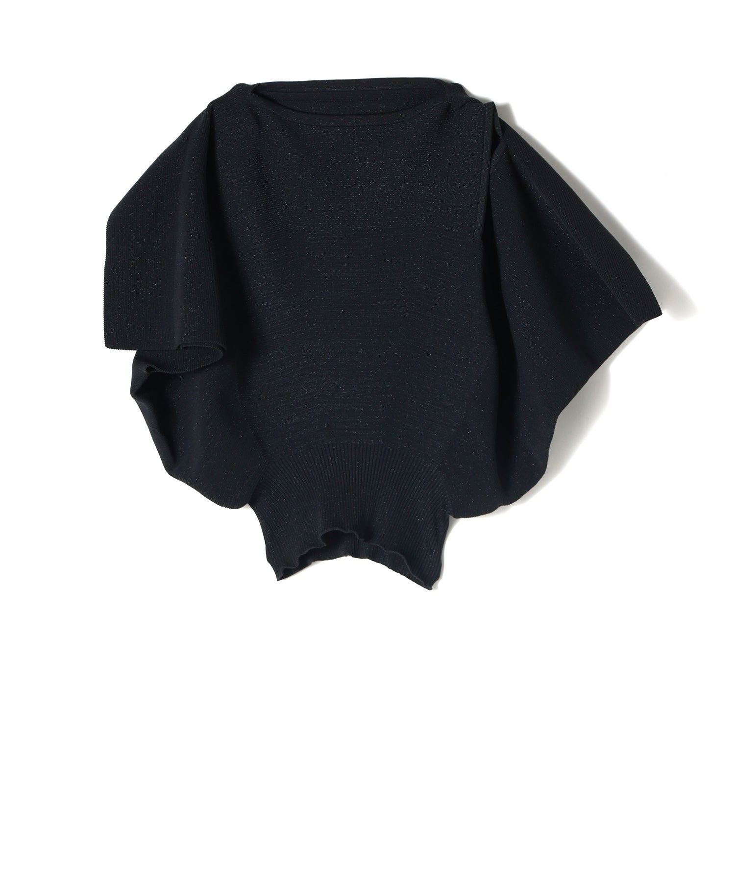 CFCL(シーエフシーエル)】 POTTERY CREASE GLITTER ASYMMETRIC TOP