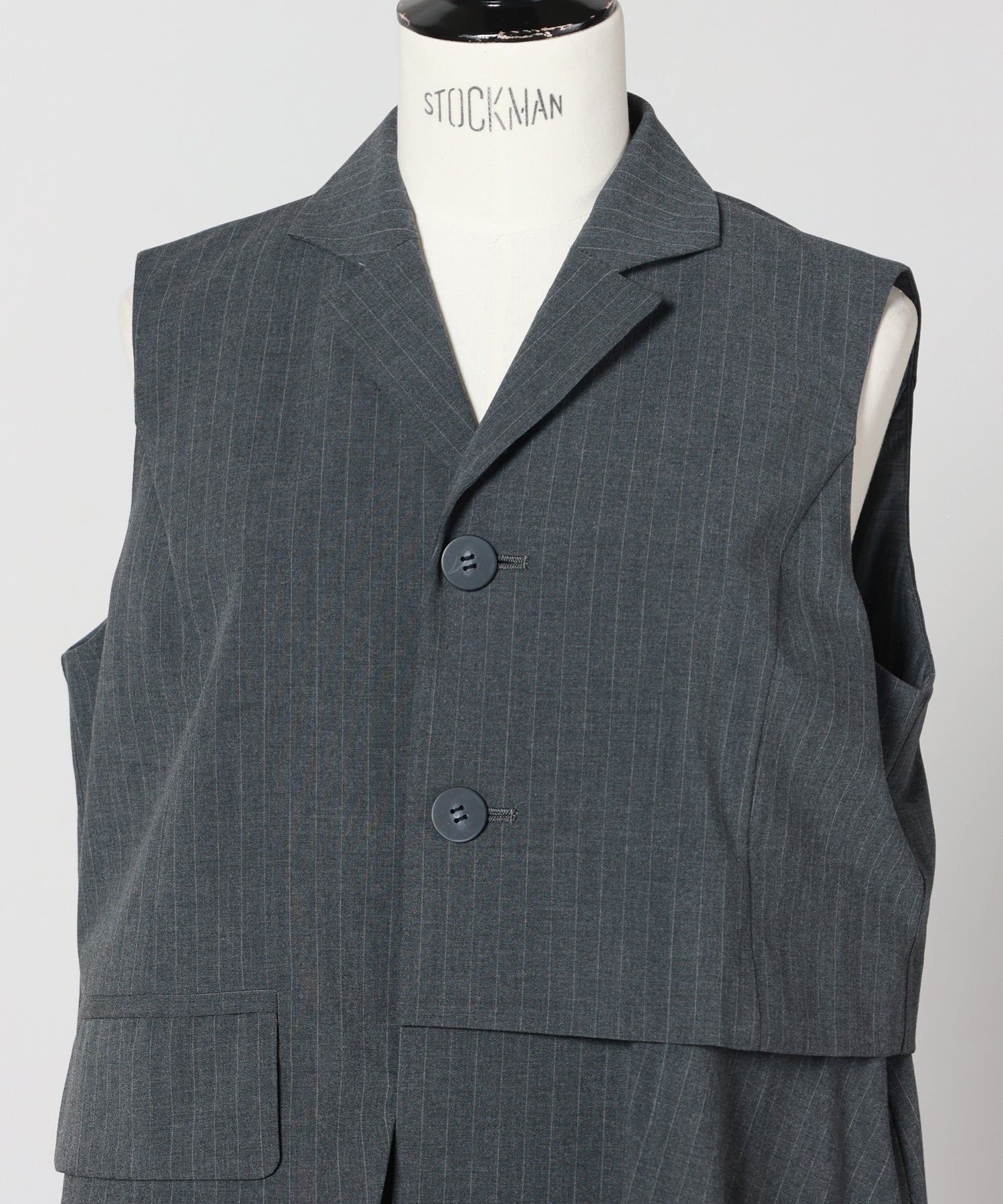 ENFOLD(エンフォルド)】 TAILORED VEST DRESS｜PARIGOT ONLINE（パリゴ