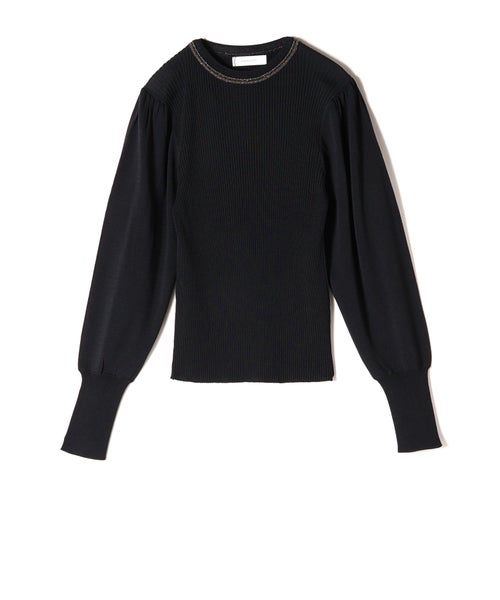 PARIGOT クルーネックボリュームスリーブニット 商品画像