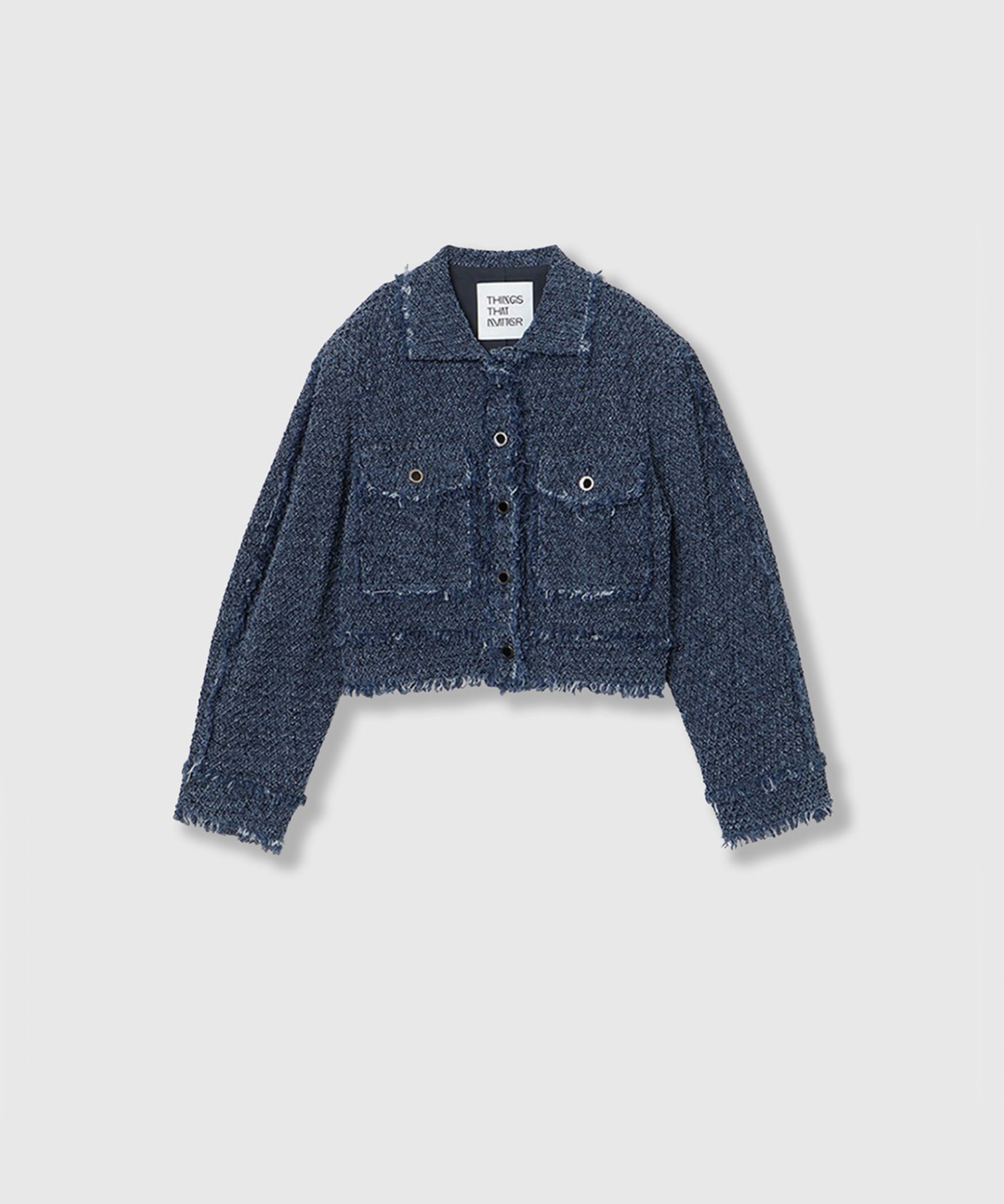 THINGS THAT MATTER(シングス ザット マター)】 PUNCHING DENIM TWEEDY