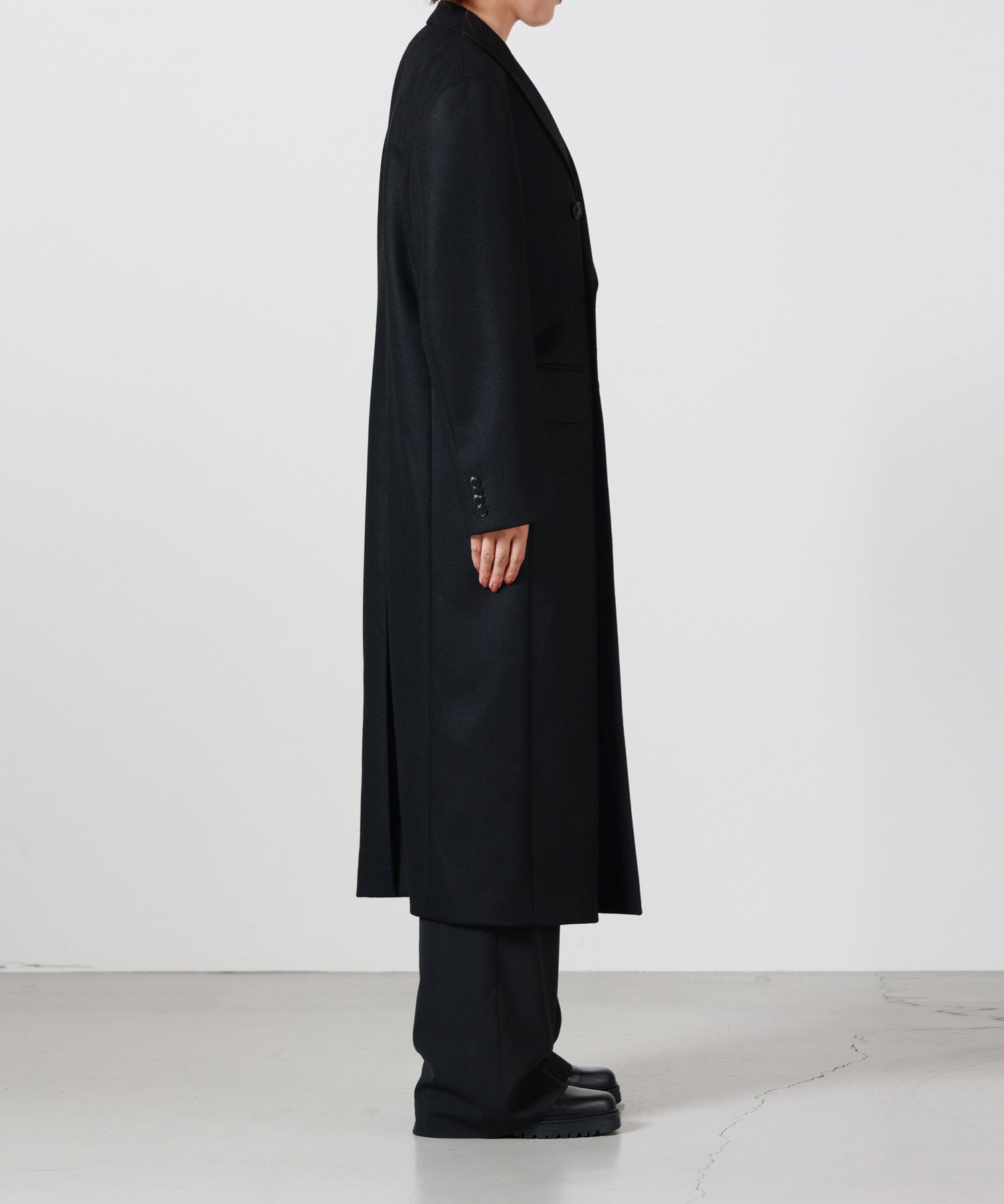 HYKE(ハイク)】 MELTON DOUBLE-BREASTED COAT｜PARIGOT ONLINE（パリゴ