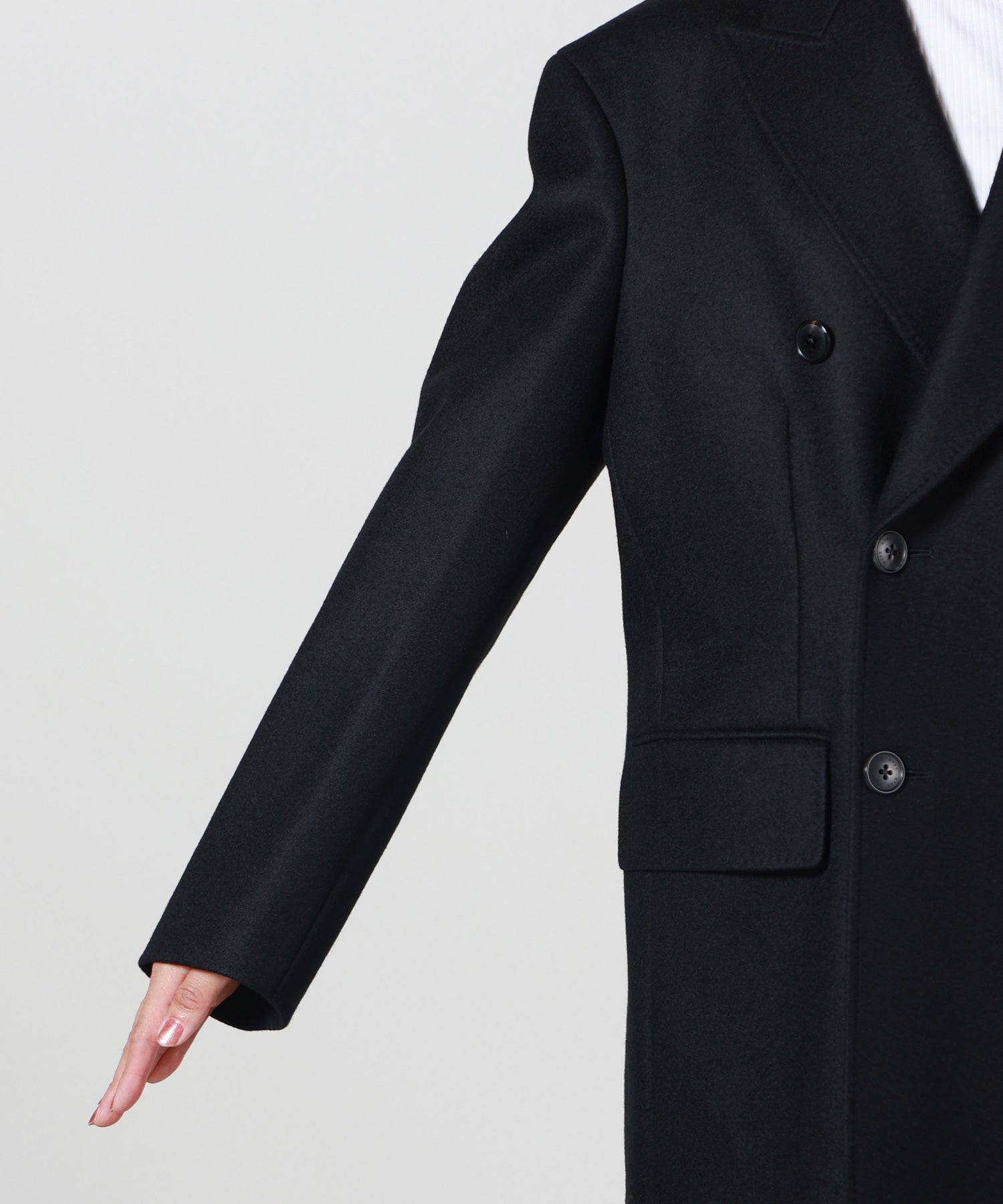 HYKE(ハイク)】 MELTON DOUBLE-BREASTED COAT｜PARIGOT ONLINE（パリゴ