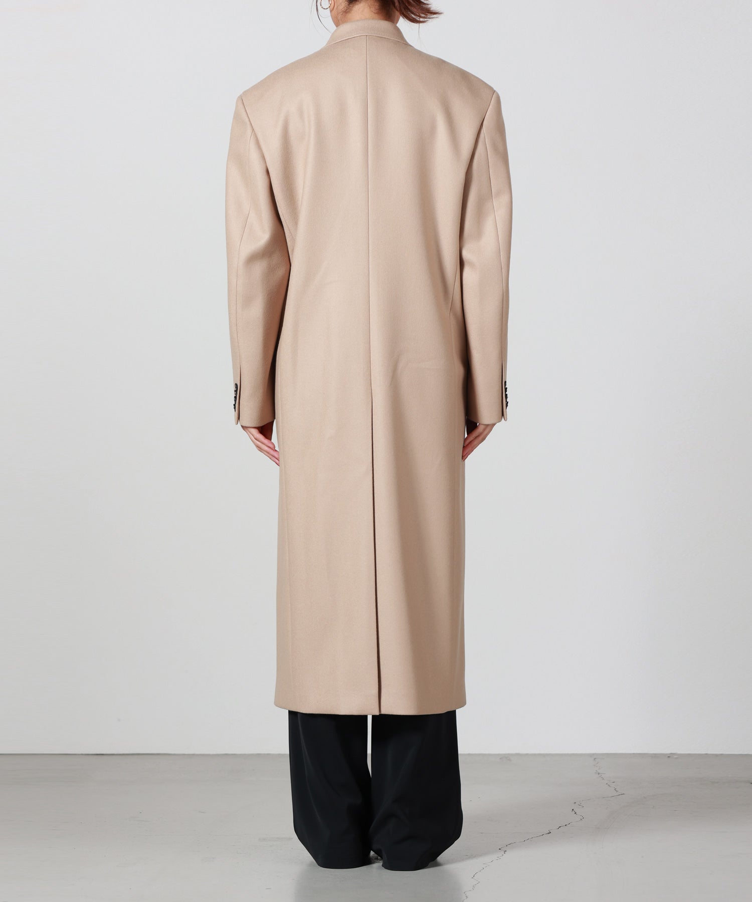 HYKE(ハイク)】 MELTON DOUBLE-BREASTED COAT|PARIGOT ONLINE(パリゴ HYKE(ハイク)】 MELTON DOUBLE-BREASTED COAT|PARIGOT ONLINE(パリゴ