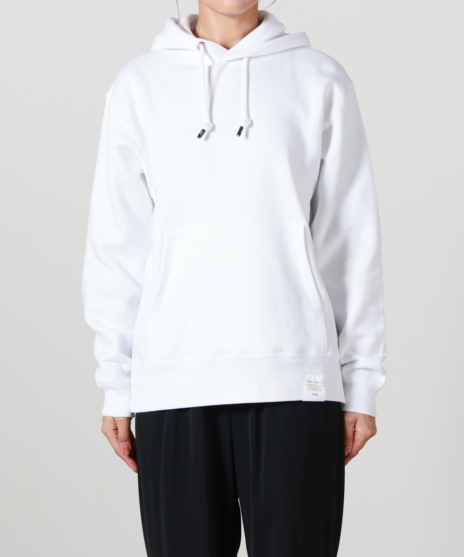 HYKE(ハイク)】 ≪GENDERLESS≫ SWEAT HOODIE｜PARIGOT ONLINE（パリゴ