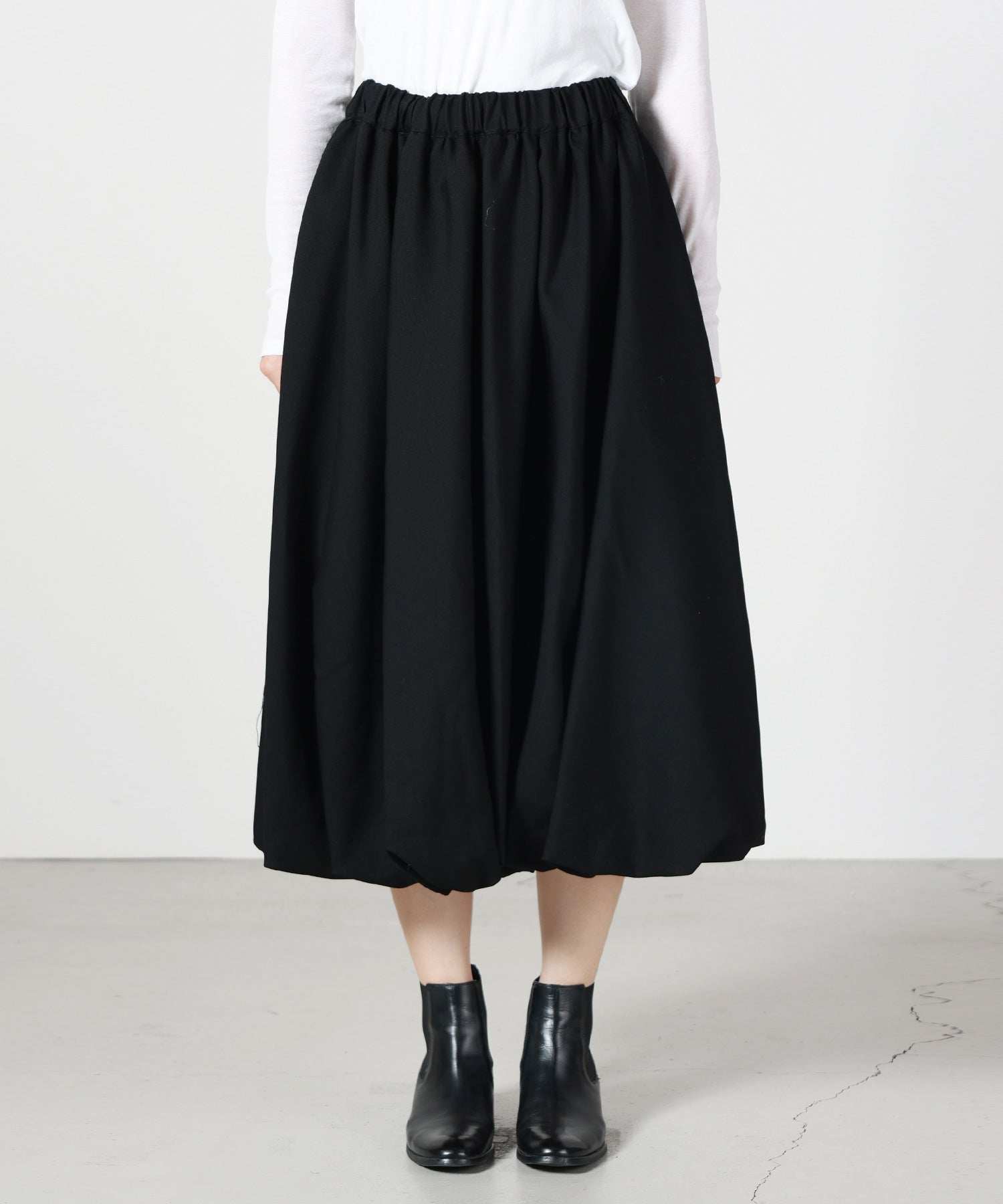 noir kei ninomiya(ノワール ケイニノミヤ)】 バルーンフレアスカート
