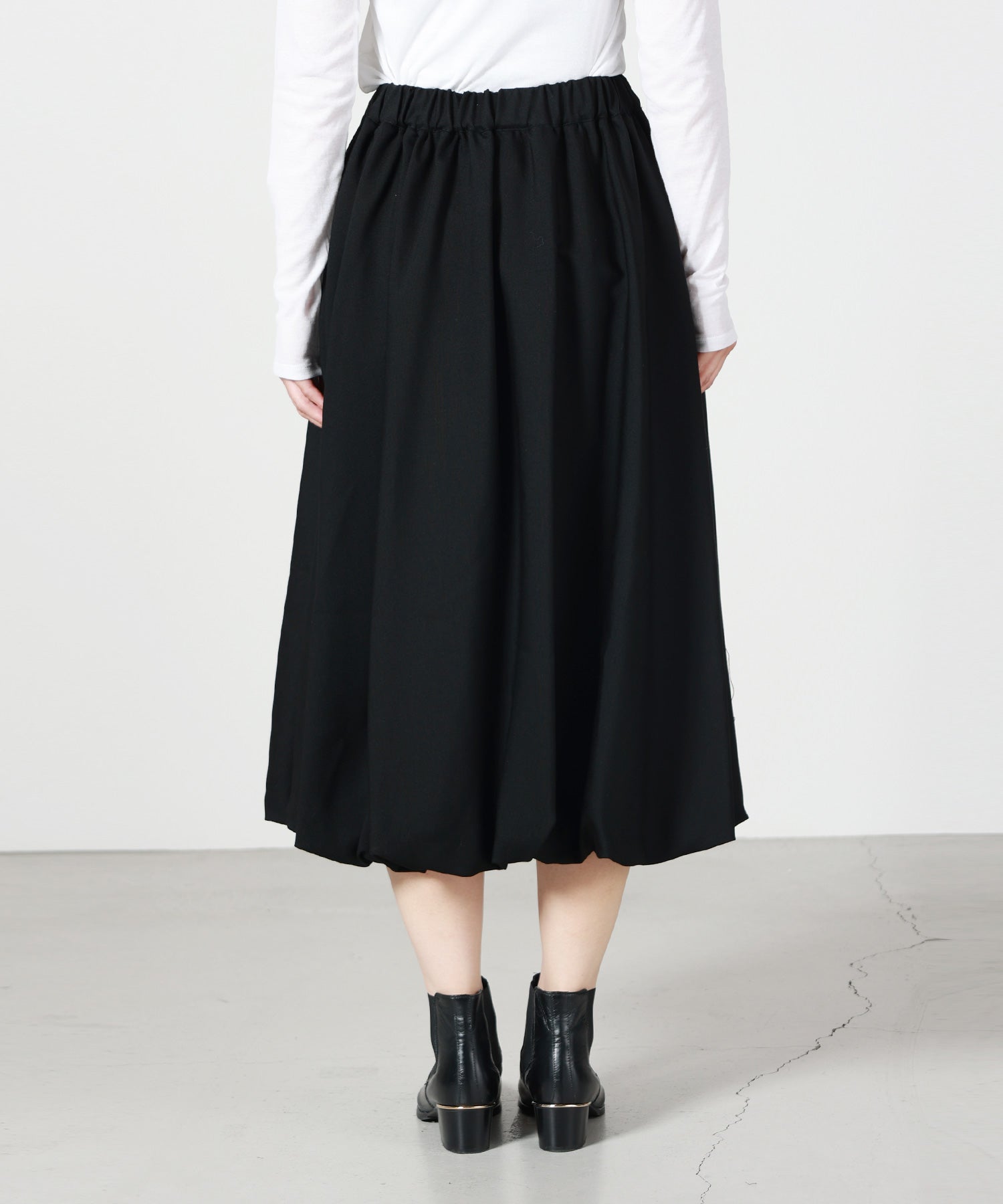 noir kei ninomiya(ノワール ケイニノミヤ)】 バルーンフレアスカート