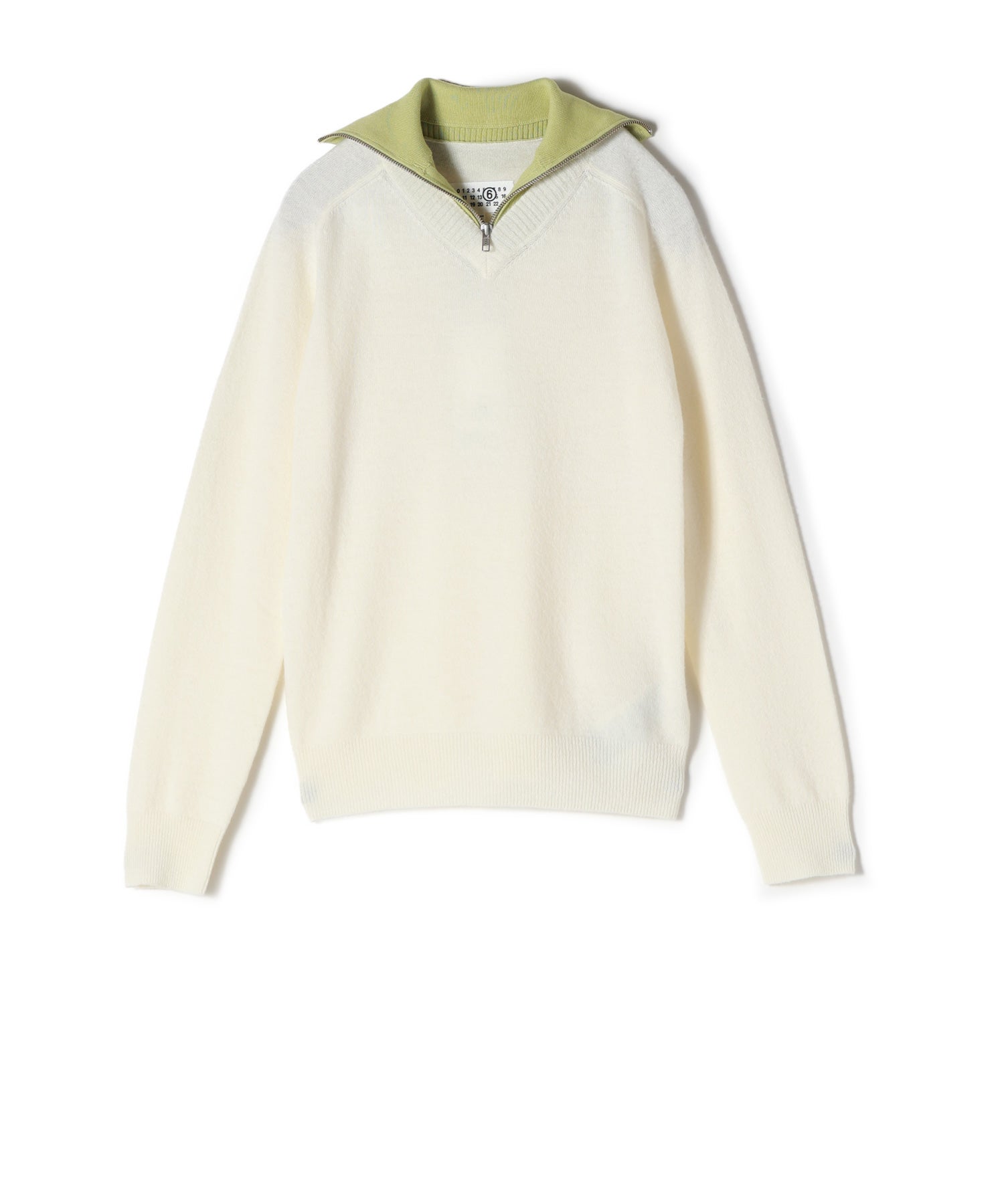 MM6 Maison Margiela(エムエムシックス メゾン マルジェラ)】 ZIP KNIT