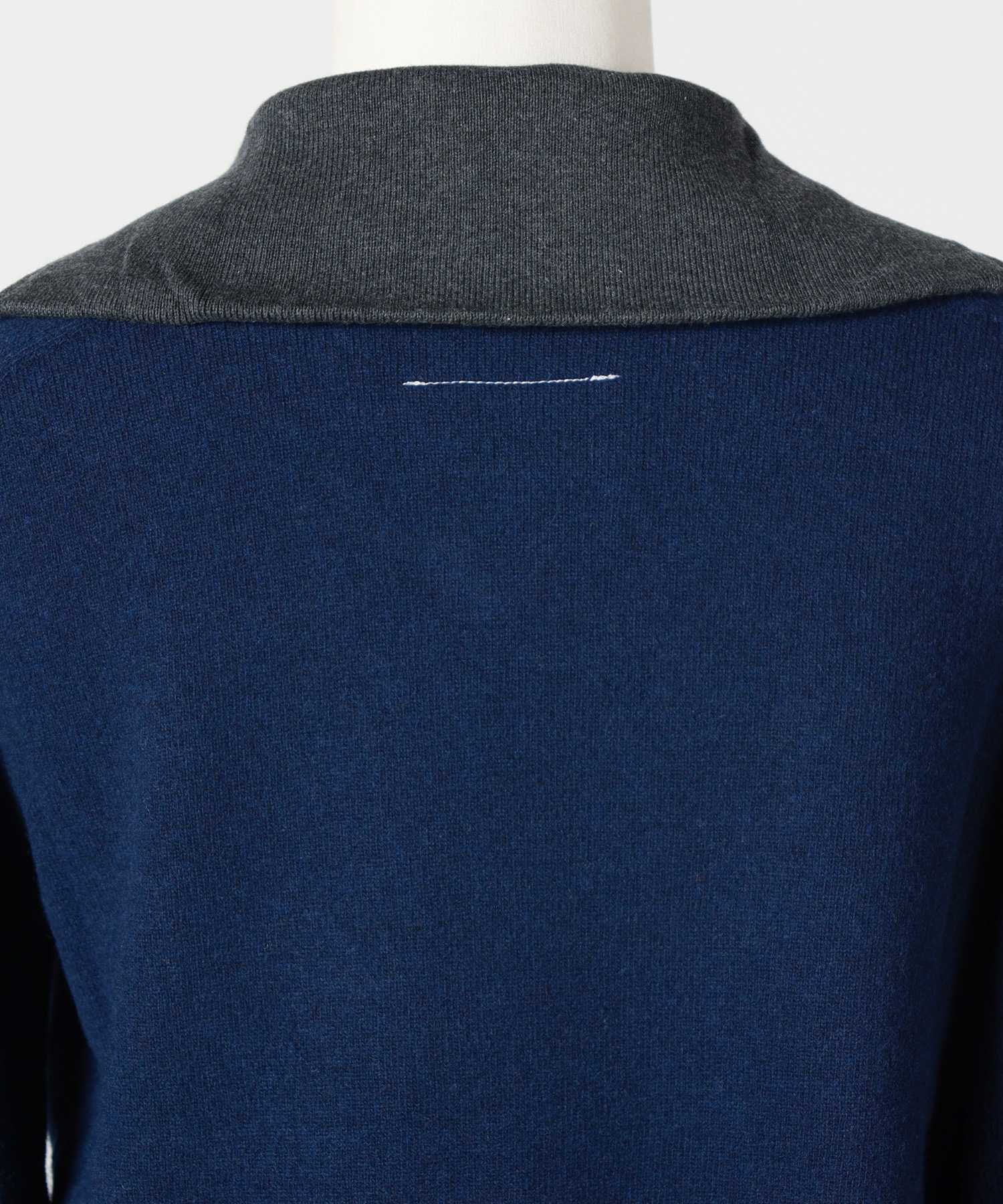 MM6 Maison Margiela(エムエムシックス メゾン マルジェラ)】 ZIP KNIT