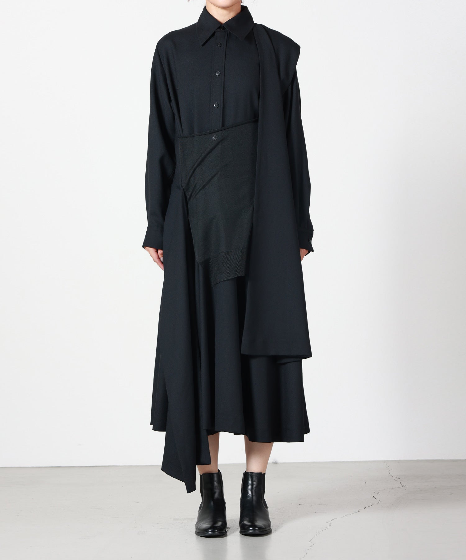 TOGA(トーガ)】 GEORGETTE SHIRT DRESS｜PARIGOT ONLINE（パリゴ