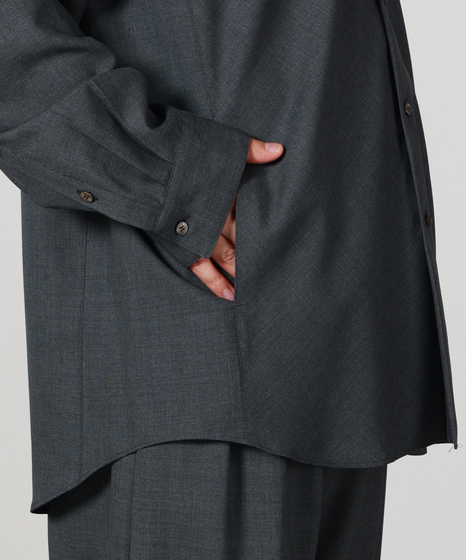 OVERCOAT(オーバーコート)】 Long Sleeve Shirt Jacket｜PARIGOT