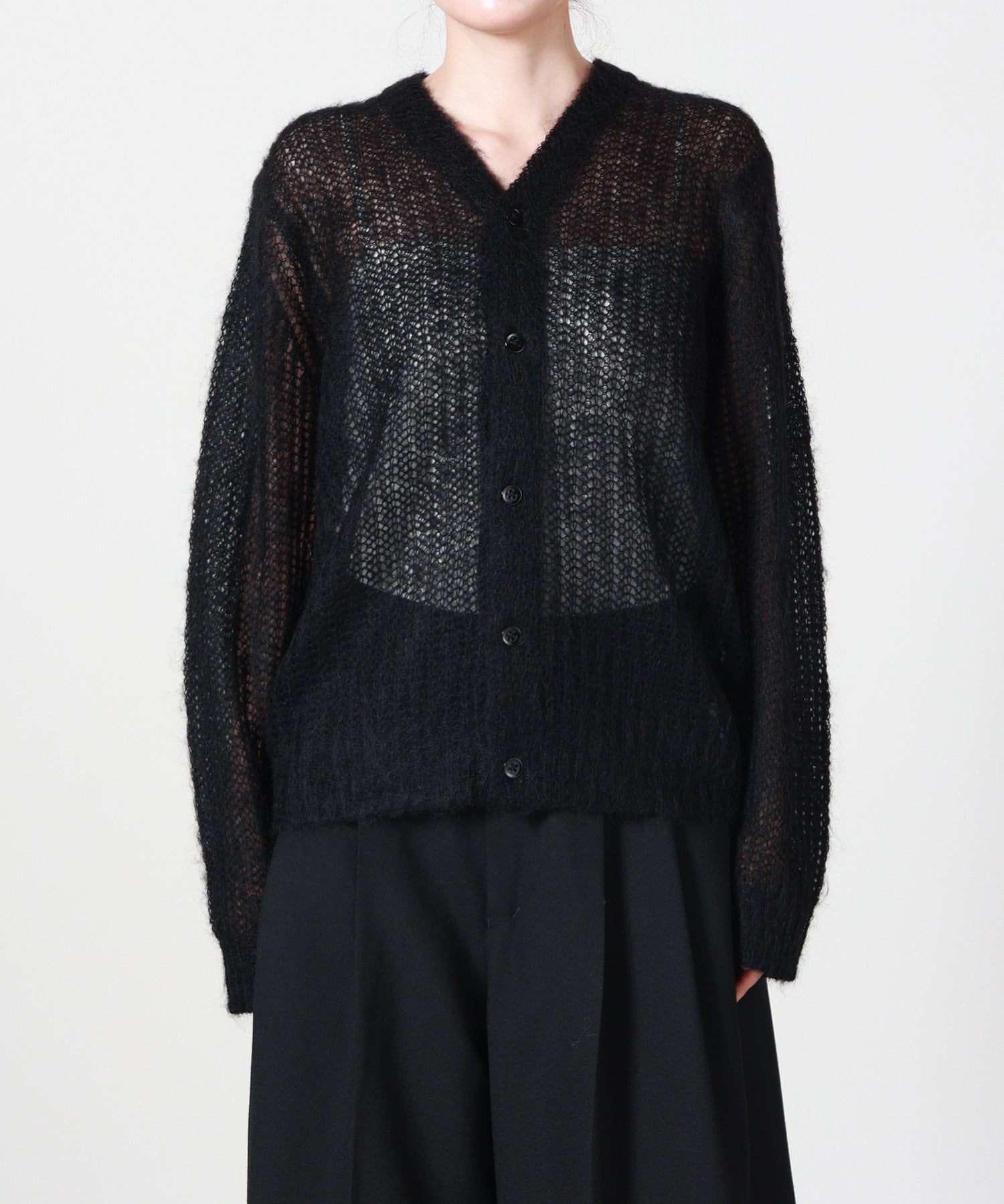 HYKE(ハイク)】 MOHAIR CARDIGAN｜PARIGOT ONLINE（パリゴオンライン）