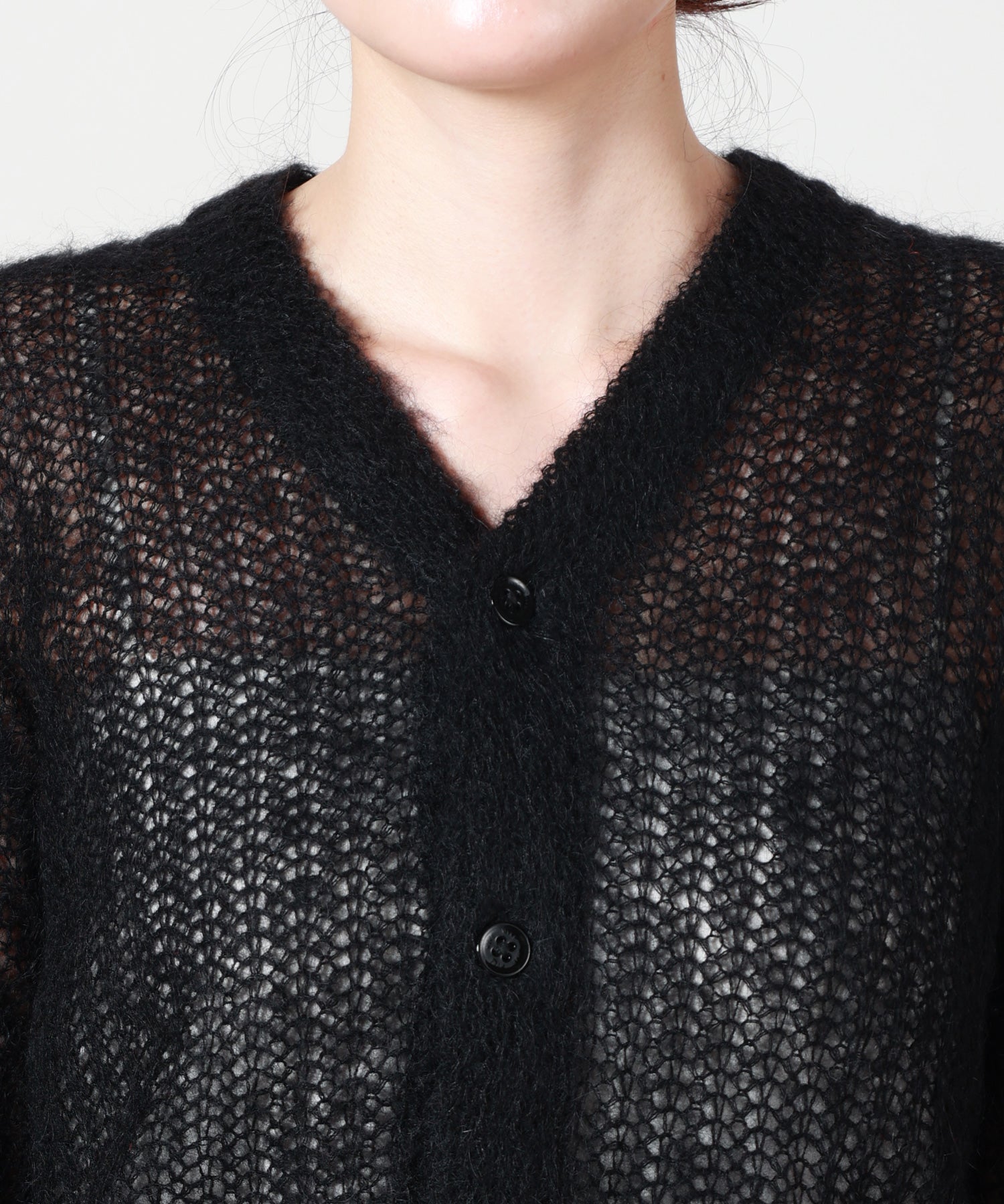 HYKE(ハイク)】 MOHAIR CARDIGAN｜PARIGOT ONLINE（パリゴオンライン）