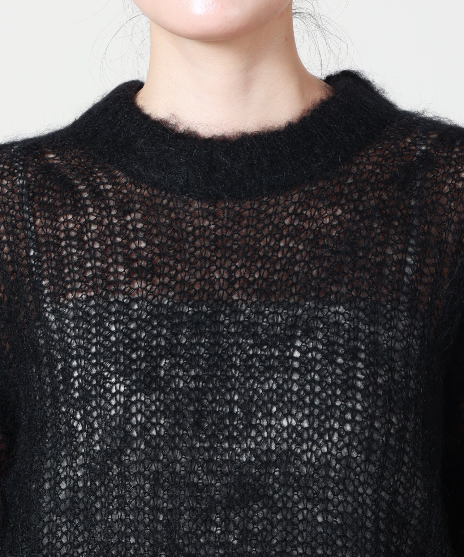 HYKE(ハイク)】 MOHAIR SWEATER｜PARIGOT ONLINE（パリゴオンライン）