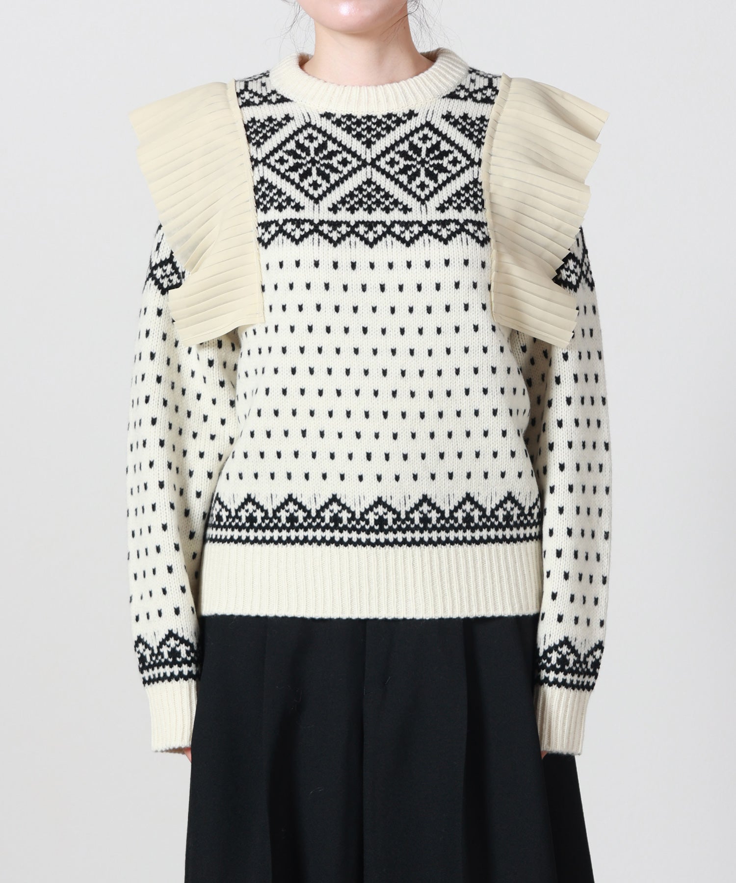 HYKE(ハイク)】 NORDIC SWEATER｜PARIGOT ONLINE（パリゴオンライン）