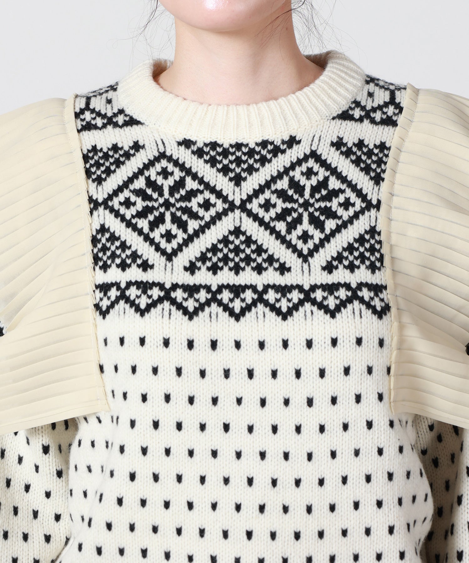 HYKE(ハイク)】 NORDIC SWEATER｜PARIGOT ONLINE（パリゴオンライン）