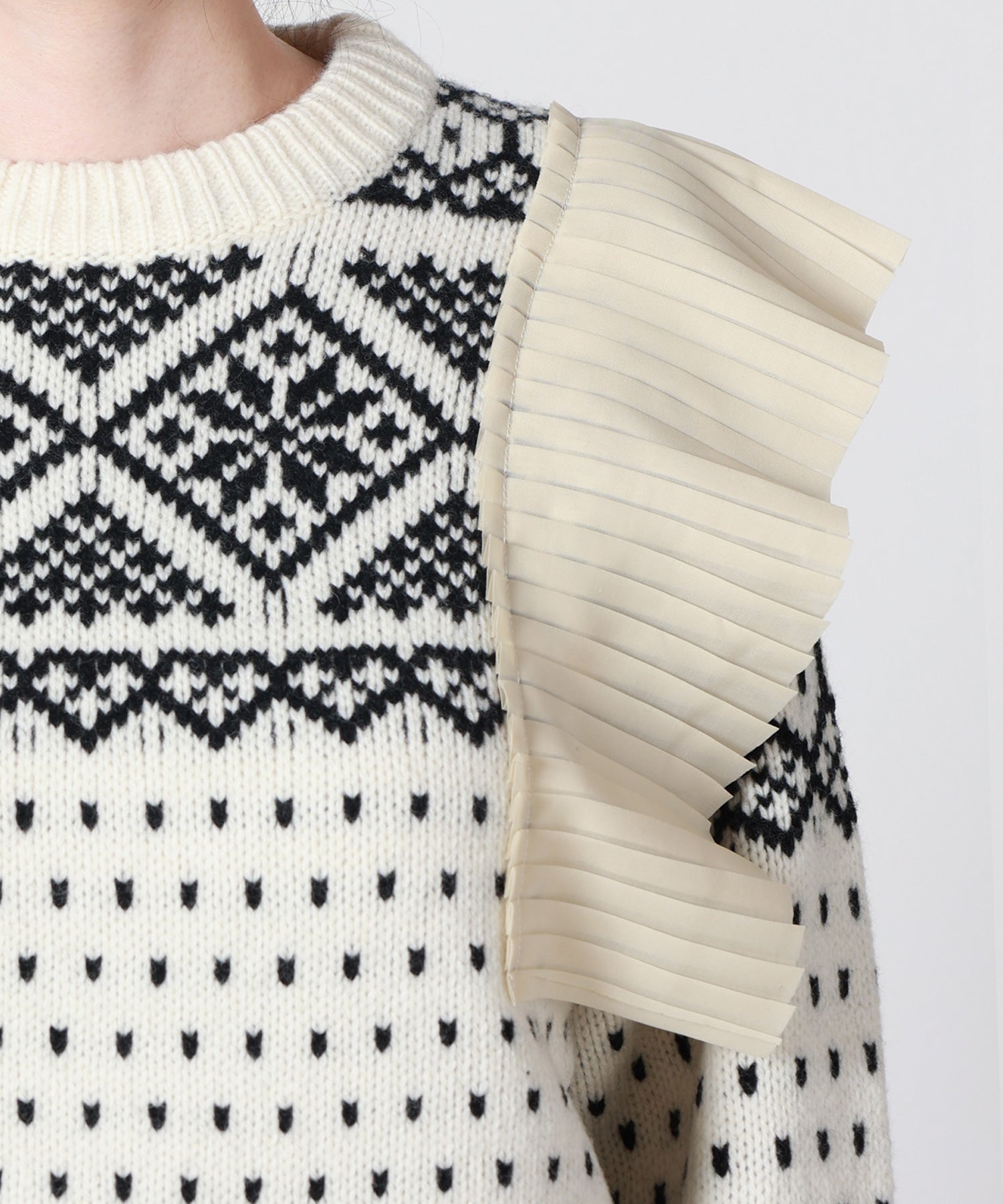 HYKE(ハイク)】 NORDIC SWEATER｜PARIGOT ONLINE（パリゴオンライン）