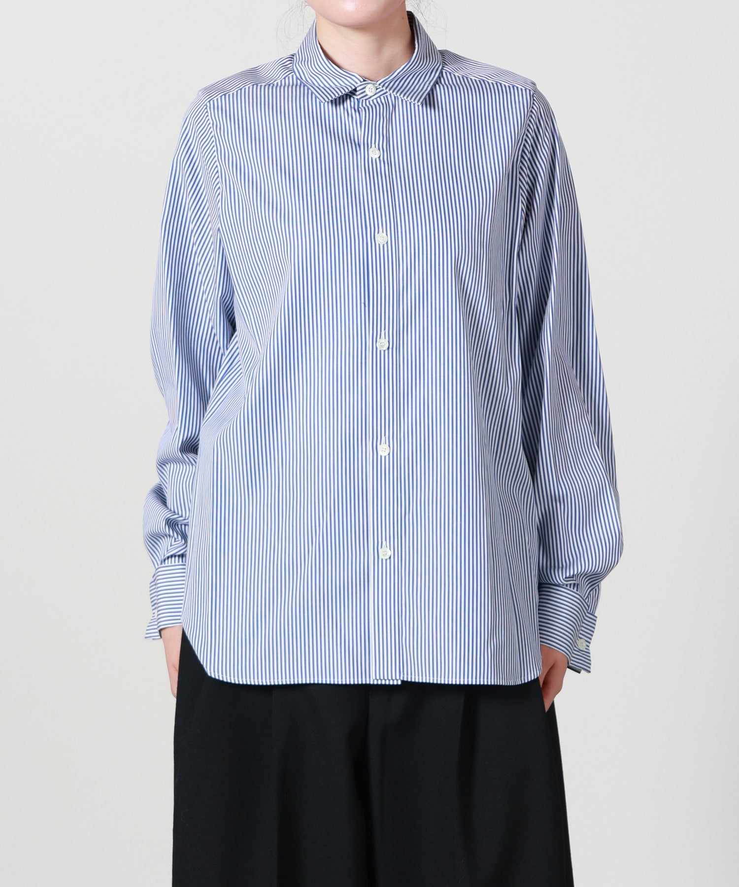HYKE(ハイク)】 STRIPED SHIRT｜PARIGOT ONLINE（パリゴオンライン）