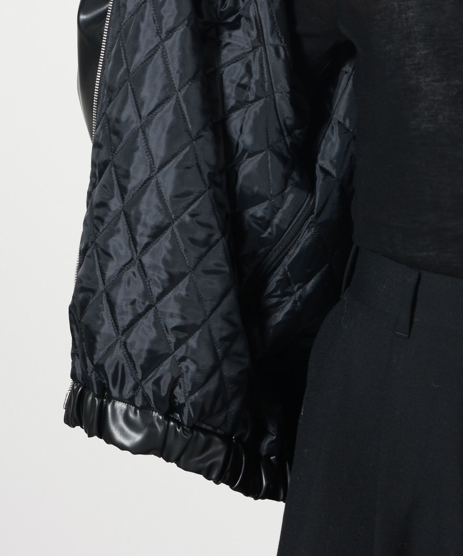 HYKE(ハイク)】 ≪GENDERLESS≫FAUX LEATHER JACKET｜PARIGOT ONLINE