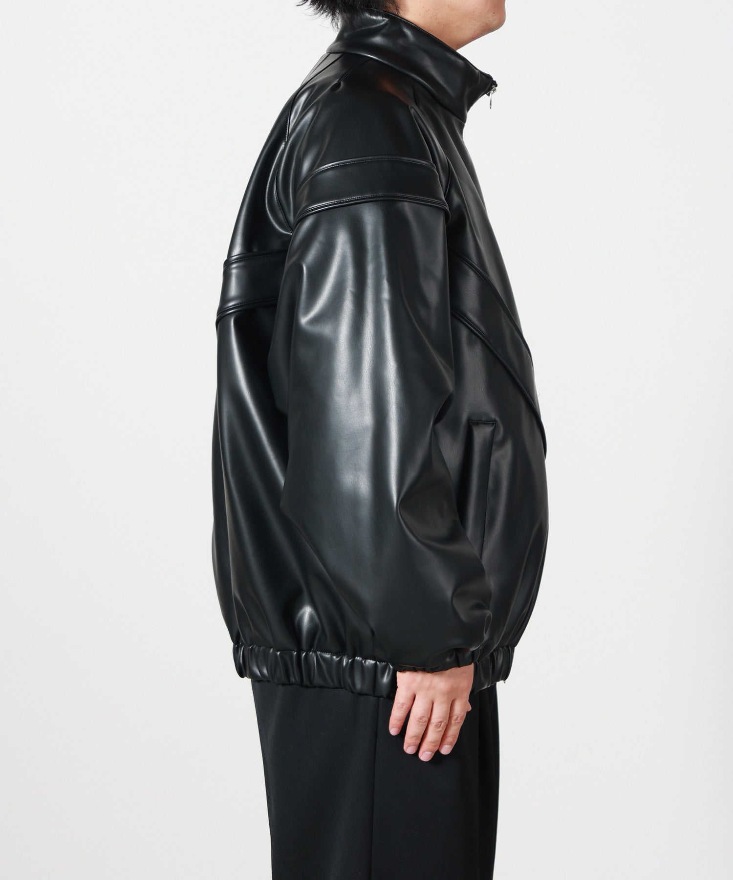 HYKE(ハイク)】 ≪GENDERLESS≫FAUX LEATHER JACKET｜PARIGOT ONLINE