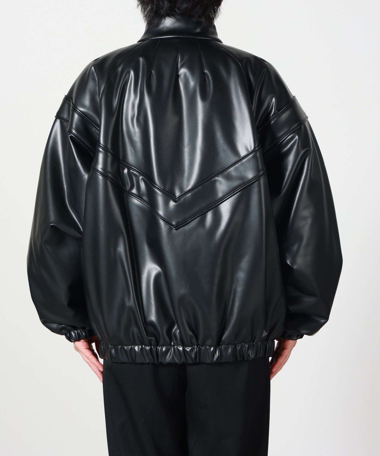 HYKE(ハイク)】 ≪GENDERLESS≫FAUX LEATHER JACKET｜PARIGOT ONLINE