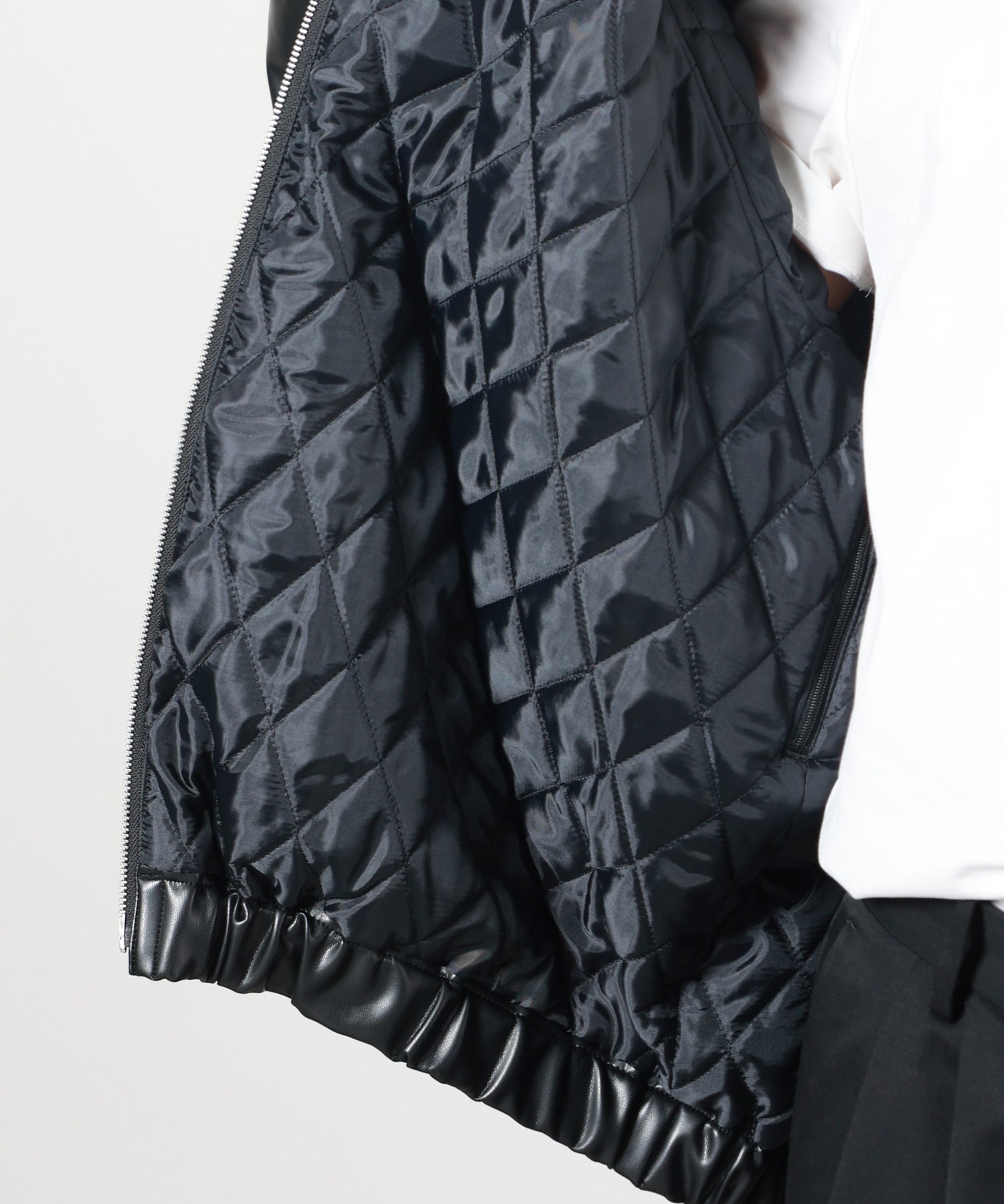 HYKE(ハイク)】 ≪GENDERLESS≫FAUX LEATHER JACKET｜PARIGOT ONLINE