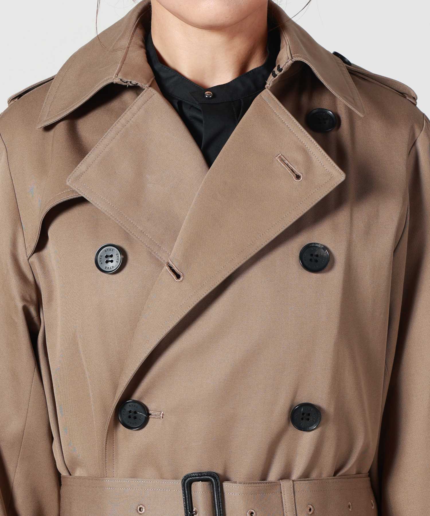 HYKE(ハイク)】 TRENCH COAT REGULAR FIT｜PARIGOT ONLINE（パリゴ