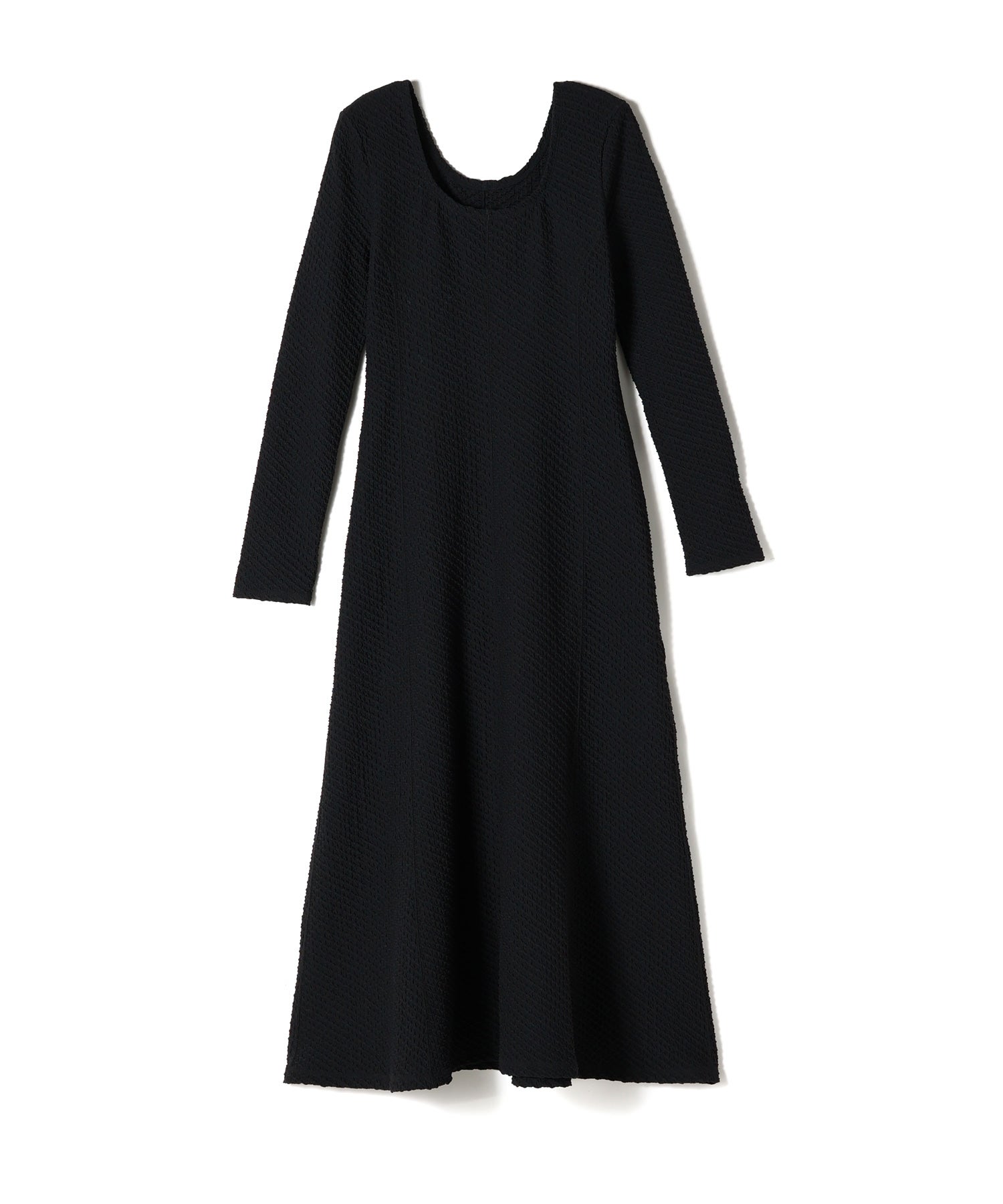 Mame Kurogouchi(マメ クロゴウチ)】 Shirring Jersey Jacquard Long