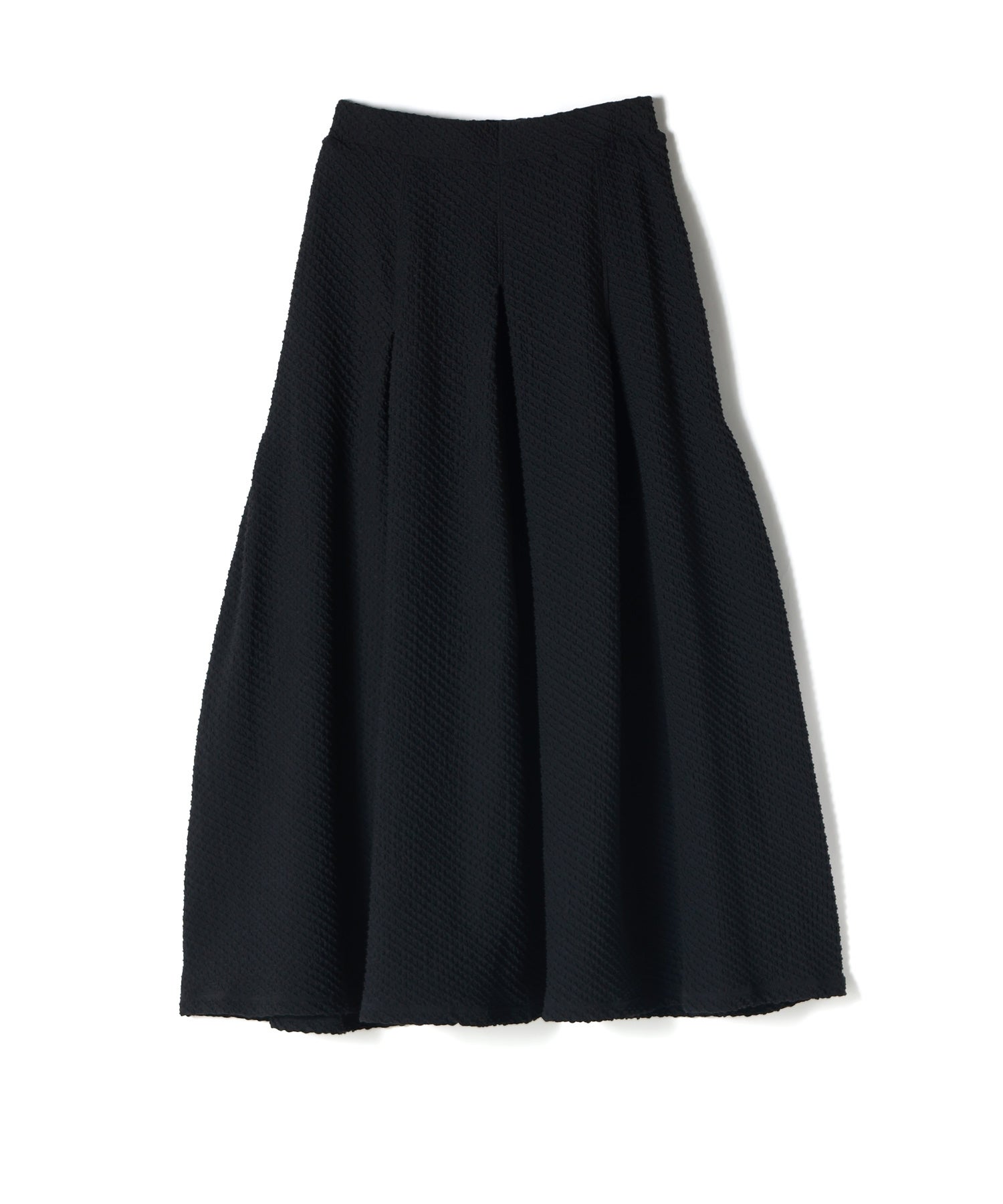 26SS mame kurogouchi スカート black size2 Mame Kurogouchi(マメ クロゴウチ)】 Shirring Jersey Jacquard Pleats