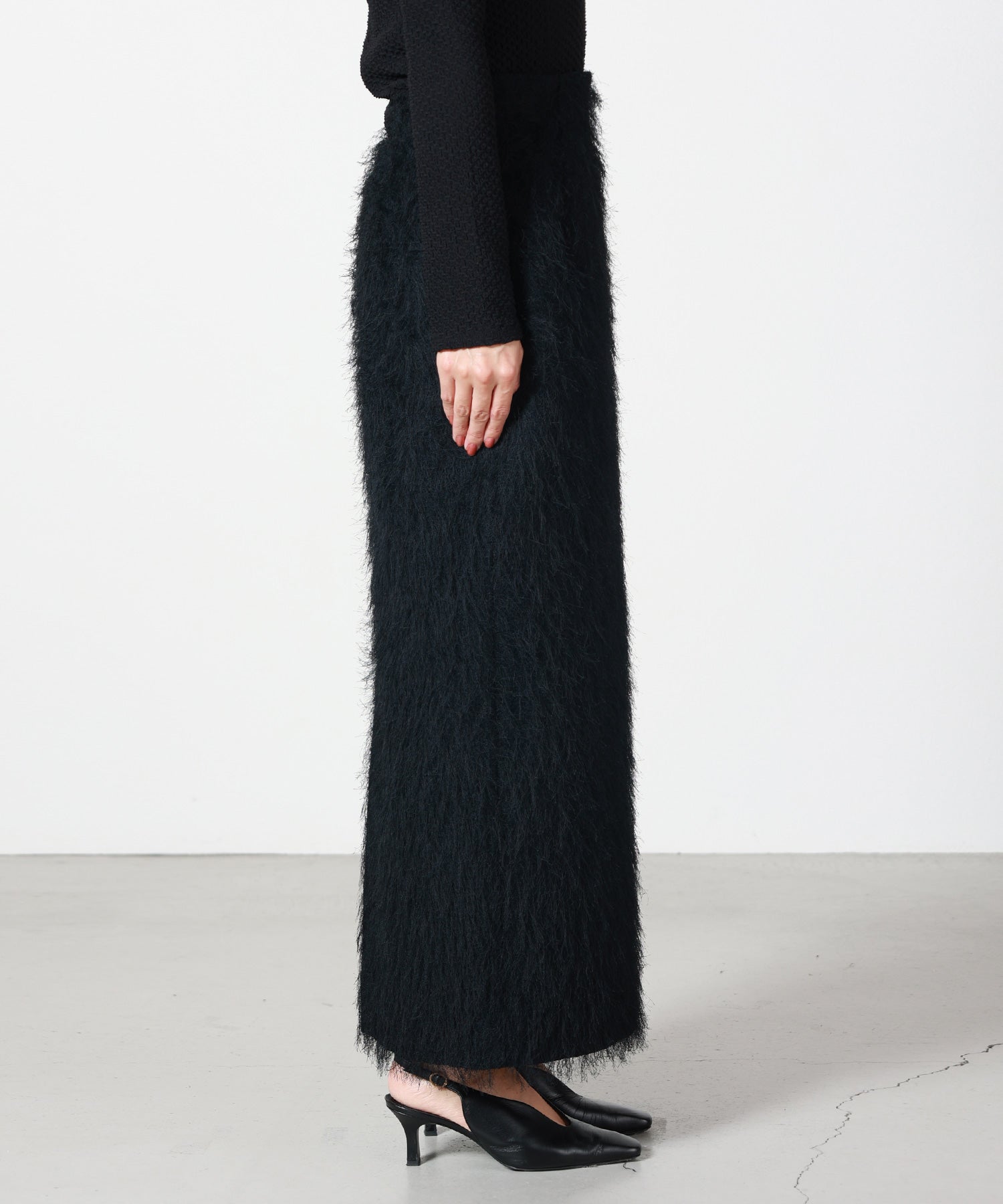 Mame Kurogouchi(マメ クロゴウチ)】 All-Over-Fringe Skirt｜PARIGOT