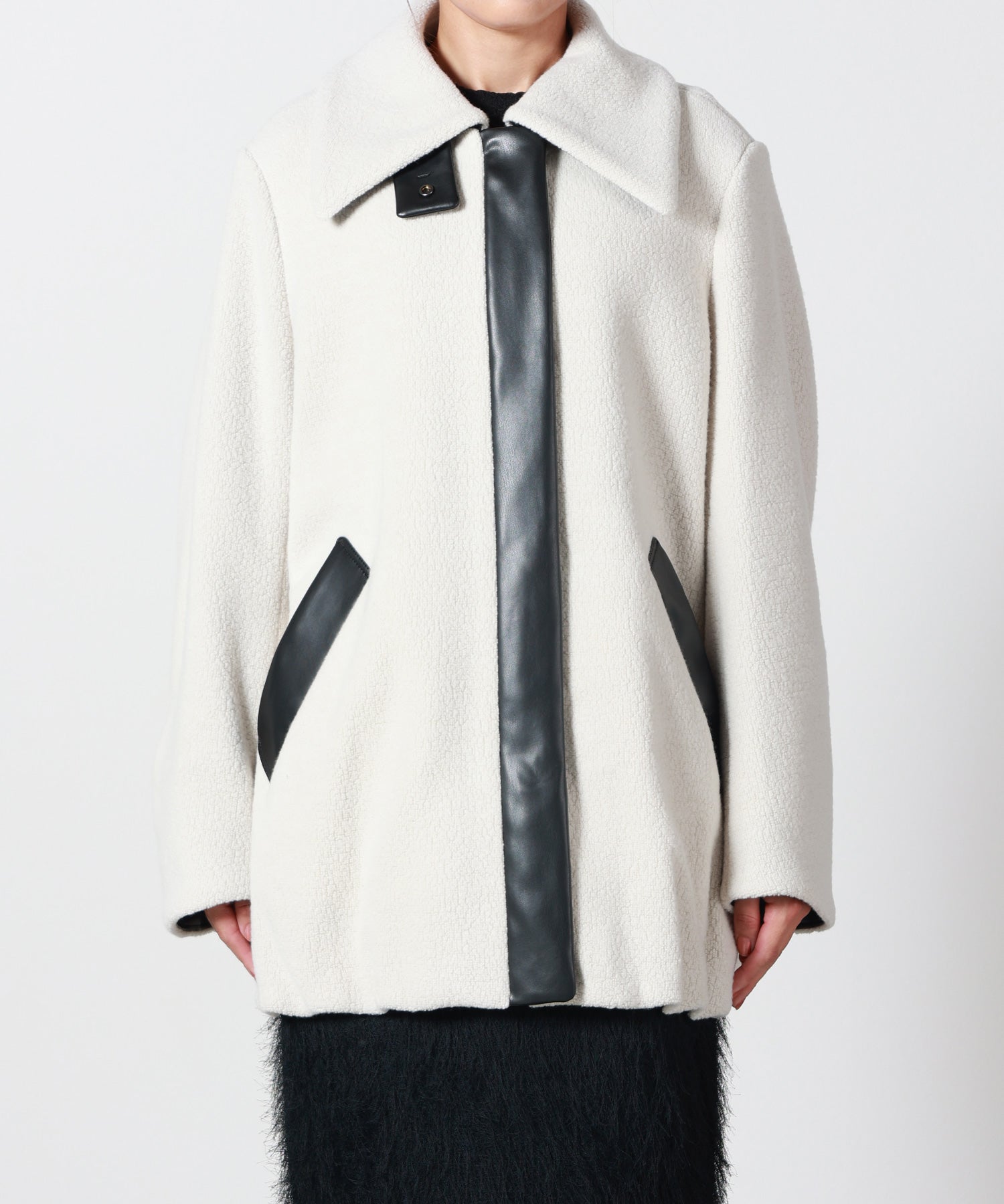 Mame Kurogouchi(マメ クロゴウチ)】 Wool Boa Coat｜PARIGOT ONLINE
