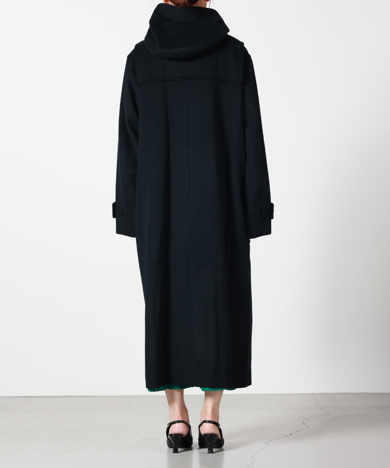 Mame Kurogouchi(マメ クロゴウチ)】 Cording Embroidery Duffle Coat