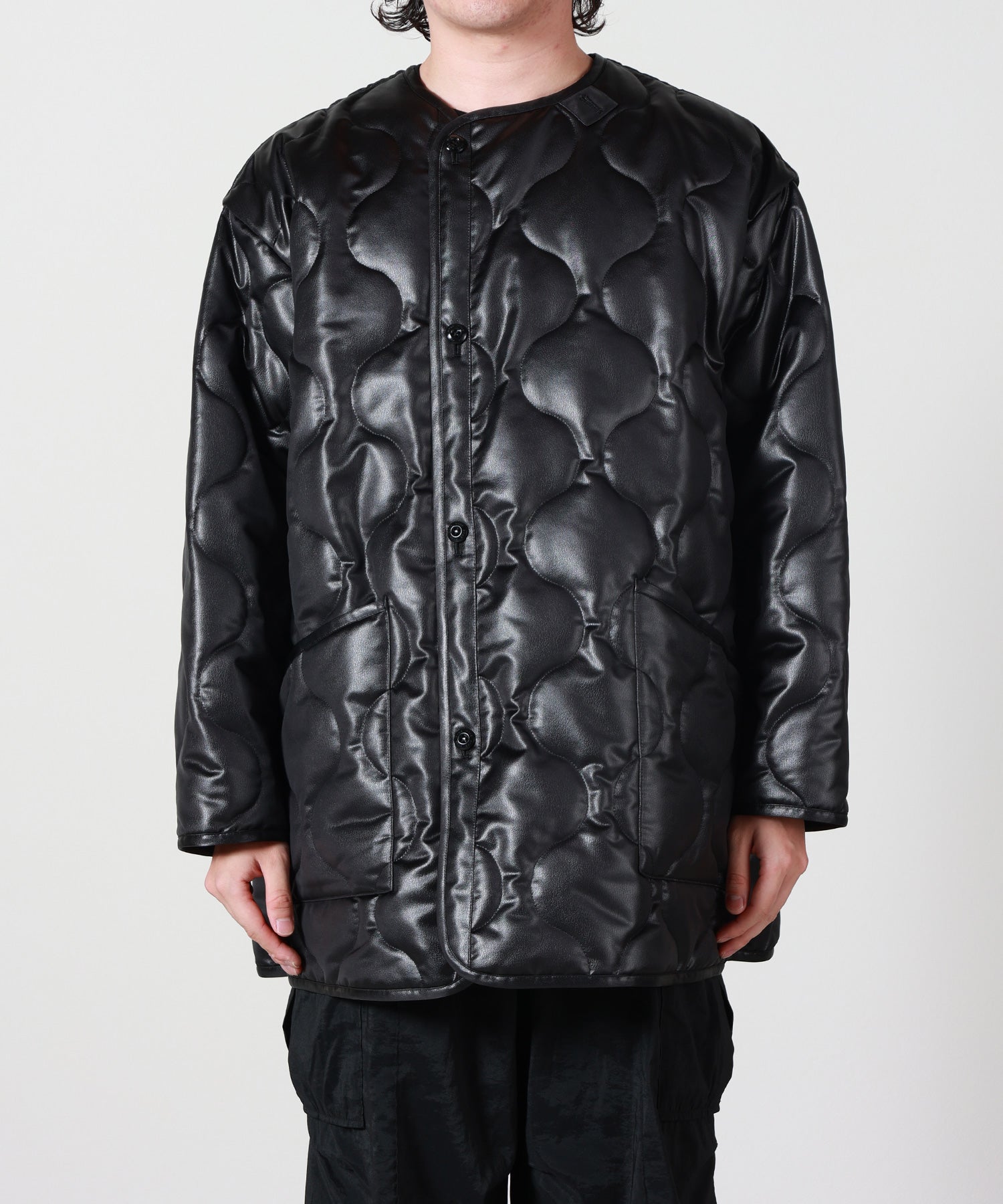 HYKE(ハイク)】 FAUX LEATHER QUILTED JACKET｜PARIGOT ONLINE（パリゴ