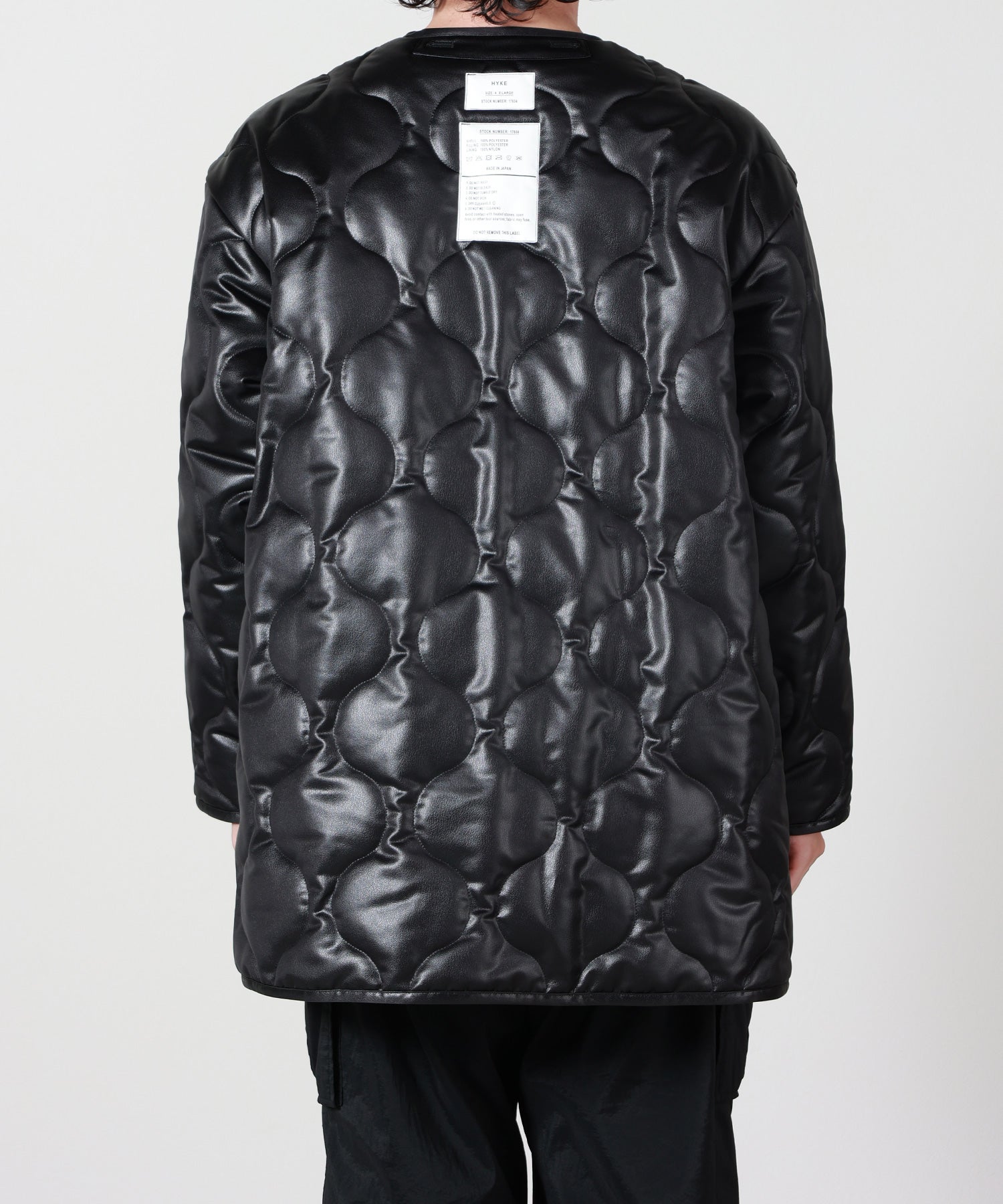 HYKE(ハイク)】 FAUX LEATHER QUILTED JACKET｜PARIGOT ONLINE（パリゴ
