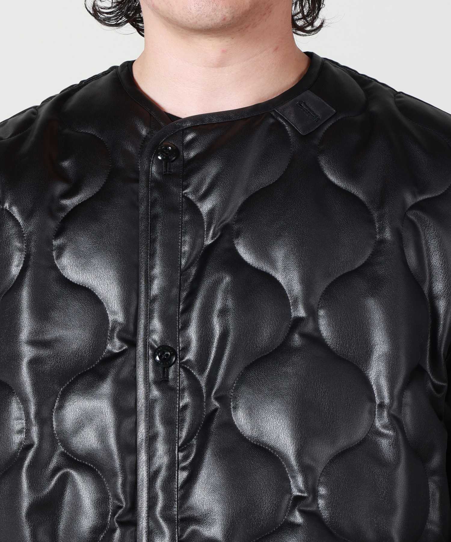 HYKE(ハイク)】 FAUX LEATHER QUILTED JACKET｜PARIGOT ONLINE（パリゴ