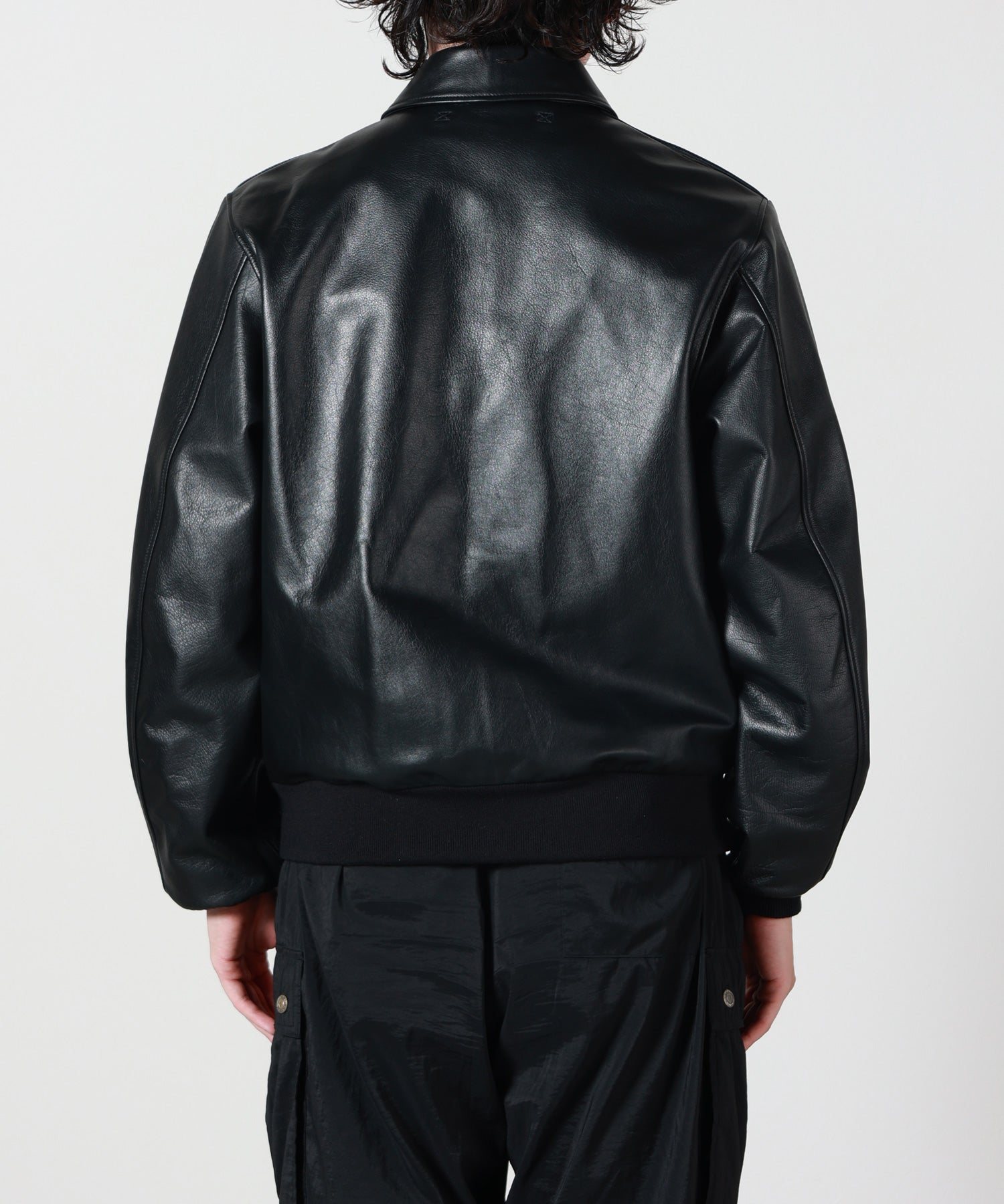 HYKE(ハイク)】 TYPE A-2 LEATHER FLIGHT JACKET｜PARIGOT ONLINE