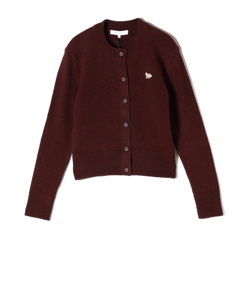 【MAISON KITSUNE(メゾンキツネ)】 ベイビー フォックス ラムズウール フィット カーディガン