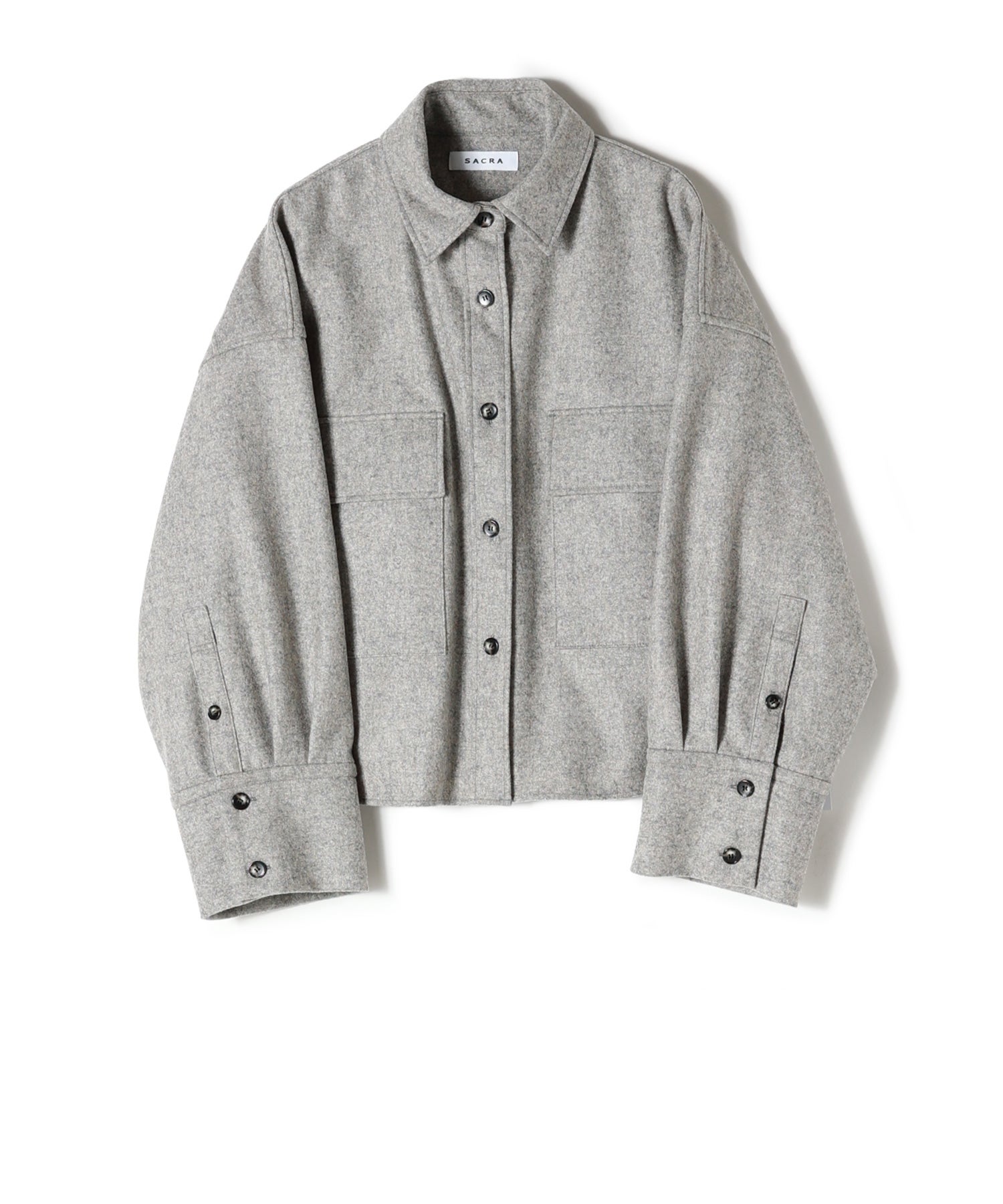 SACRA(サクラ)】 H.COUNT FLANNEL SHIRT JACKET｜PARIGOT ONLINE